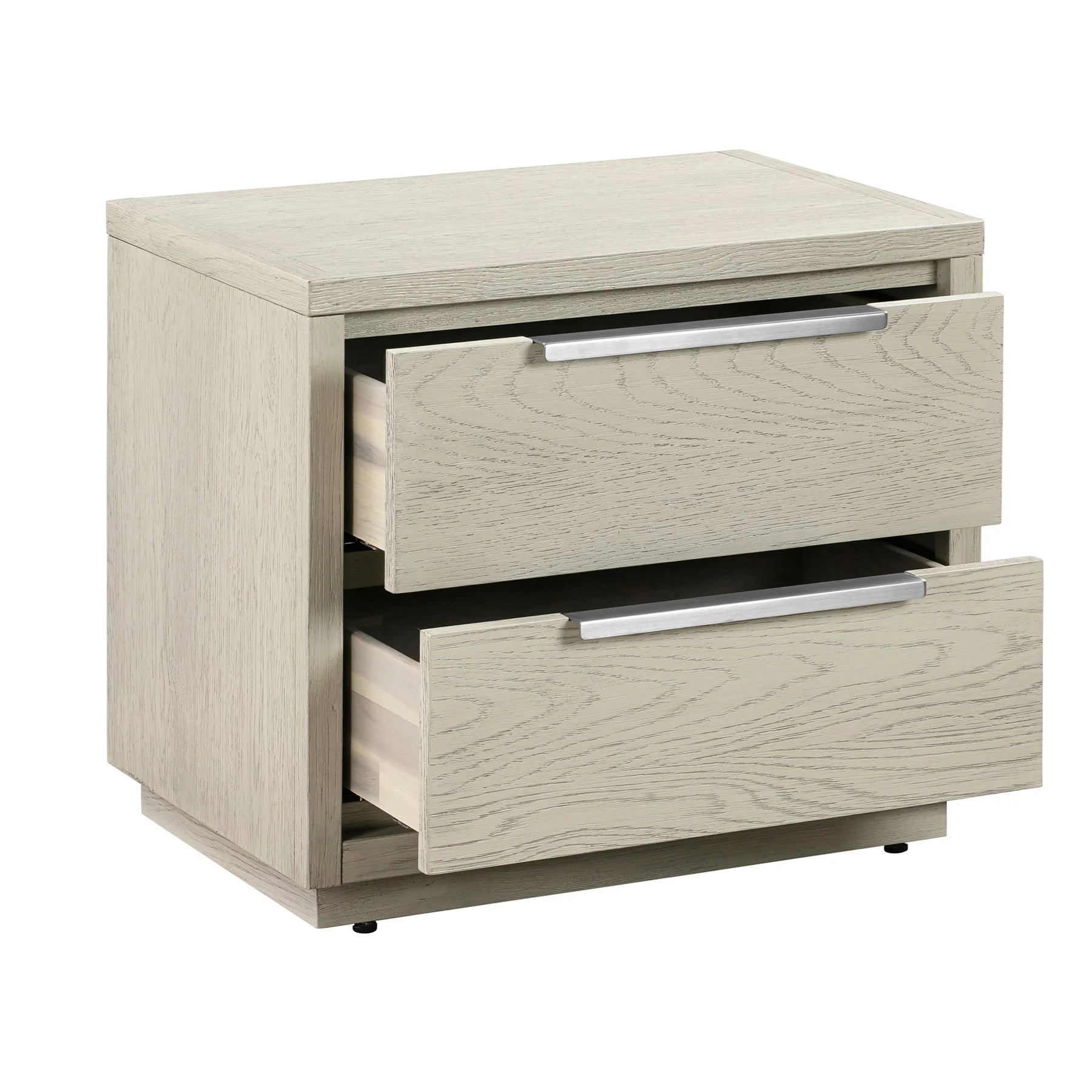 Abbey King 3 Piece Bedroom Set in Gray Oak Wood - Image 5