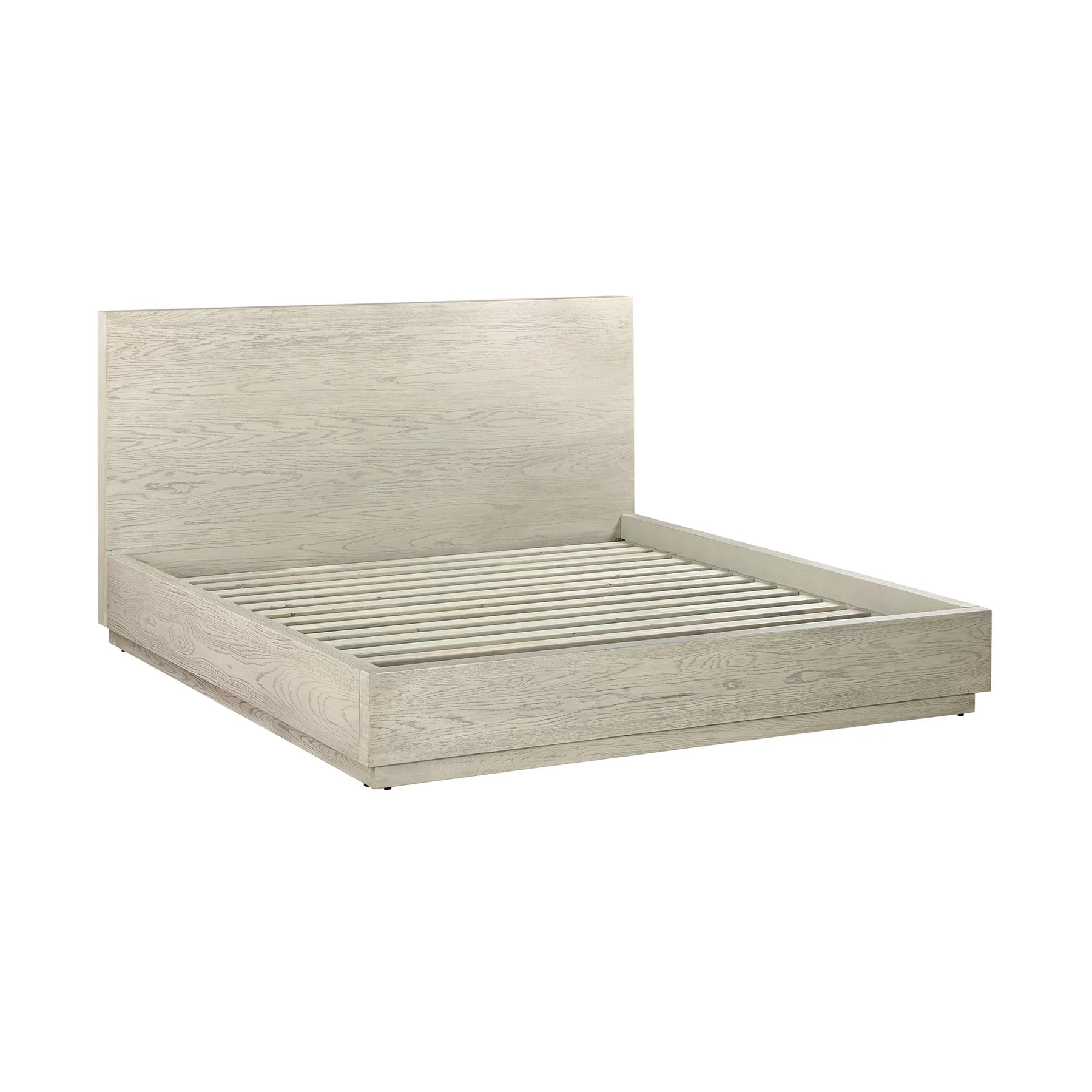 Abbey King 4 Piece Bedroom Set in Gray Oak Wood - Image 3