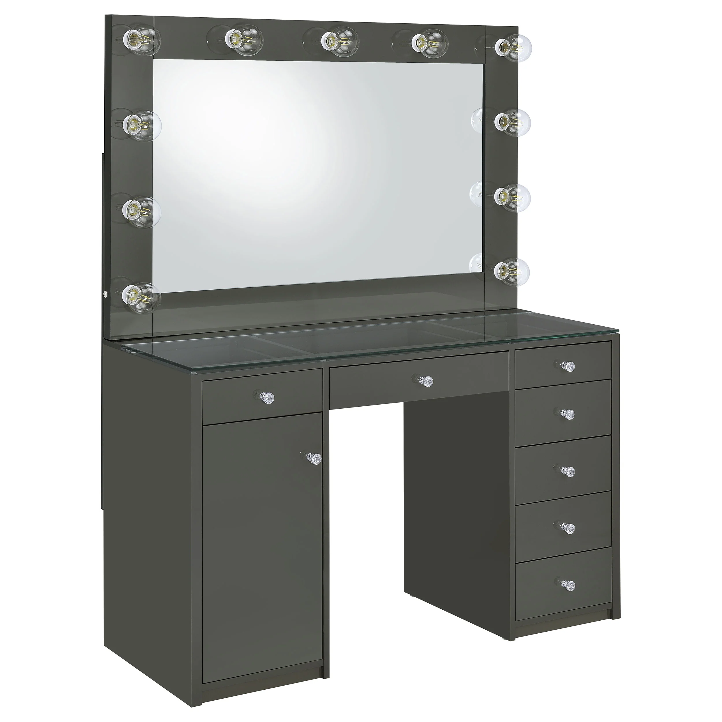 Acena Makeup Vanity Table with LED Mirror - Image 20