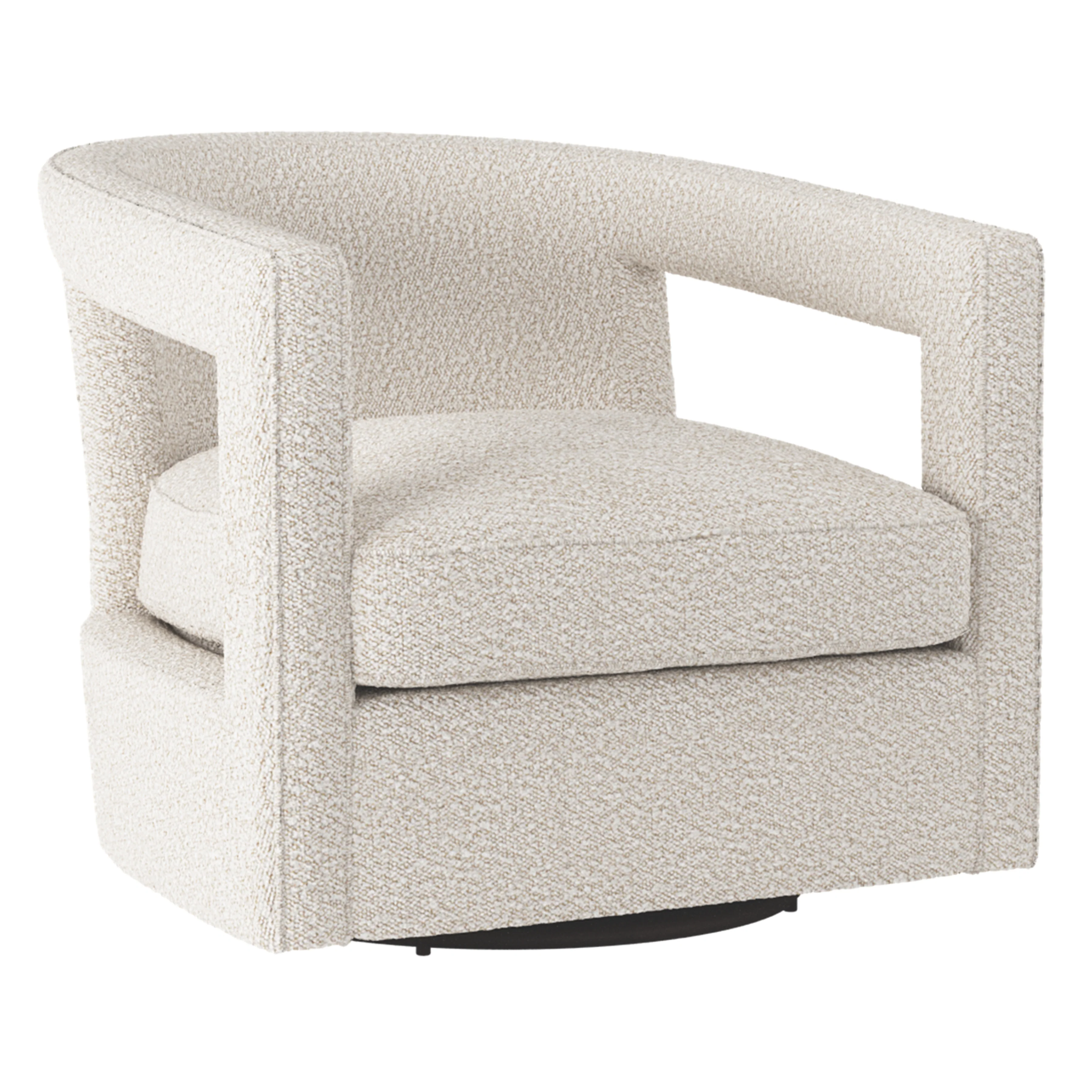 Alana Fabric Swivel Chair - Image 6