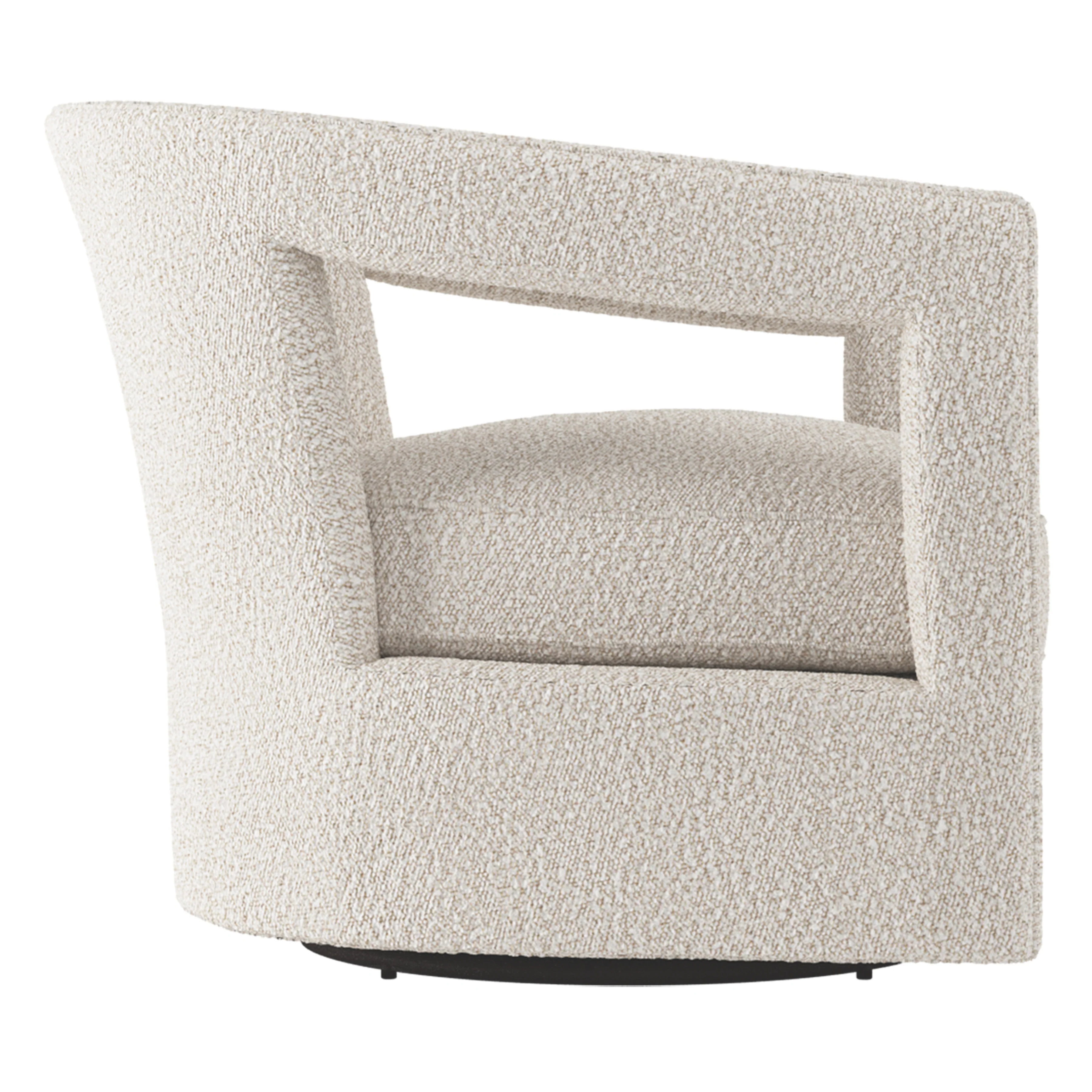 Alana Fabric Swivel Chair - Image 7