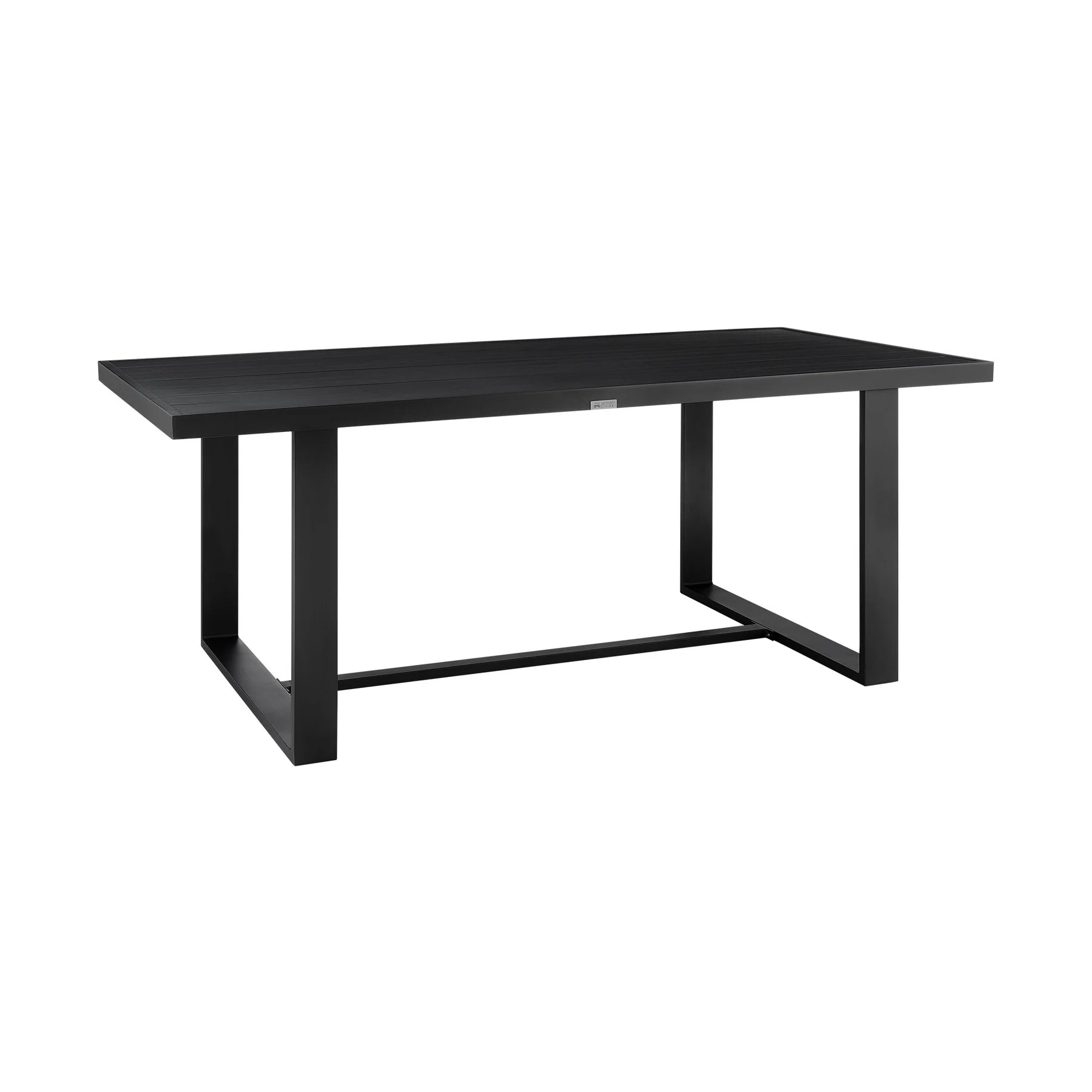 Alegria Outdoor Patio Dining Table in Aluminum - Image 2