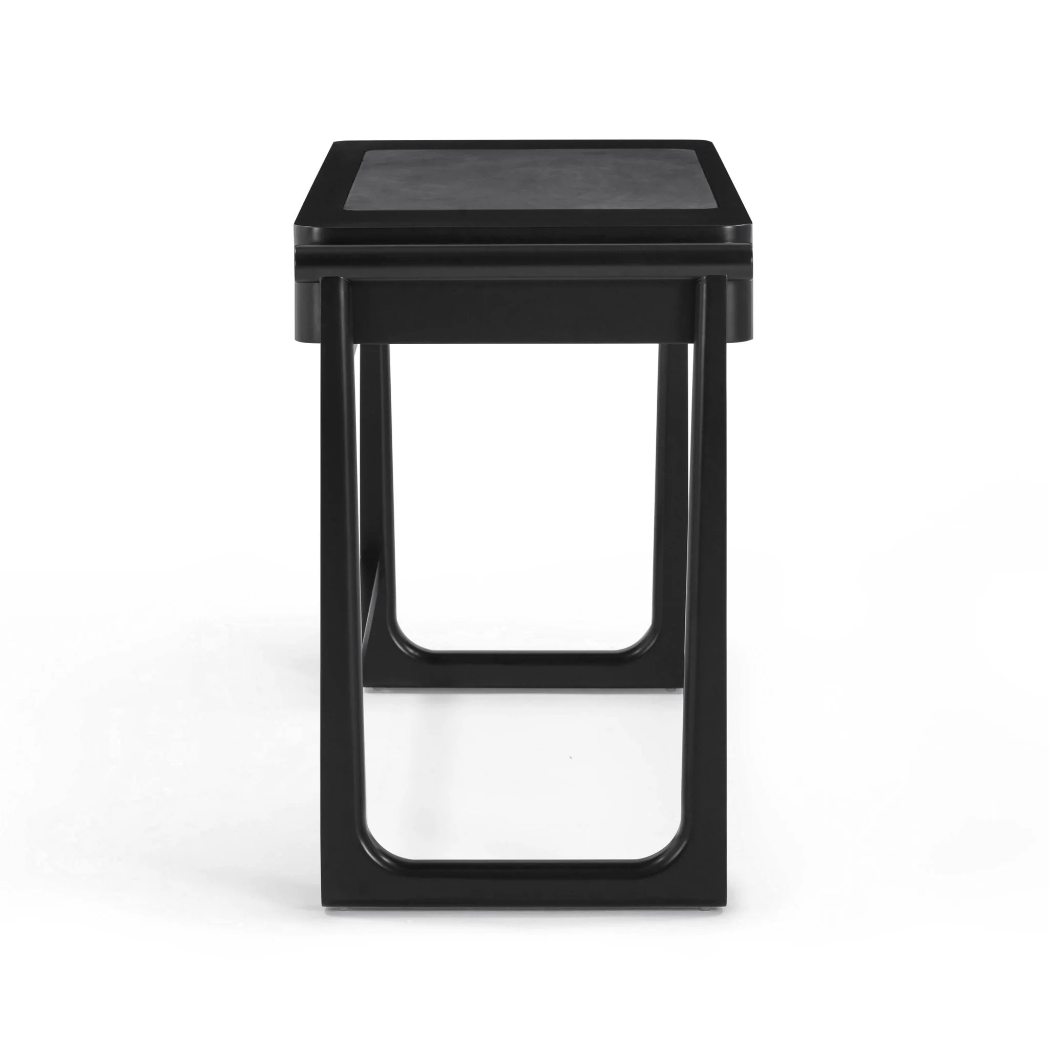 Alfalfa Black 2 Drawer Desk - Image 5