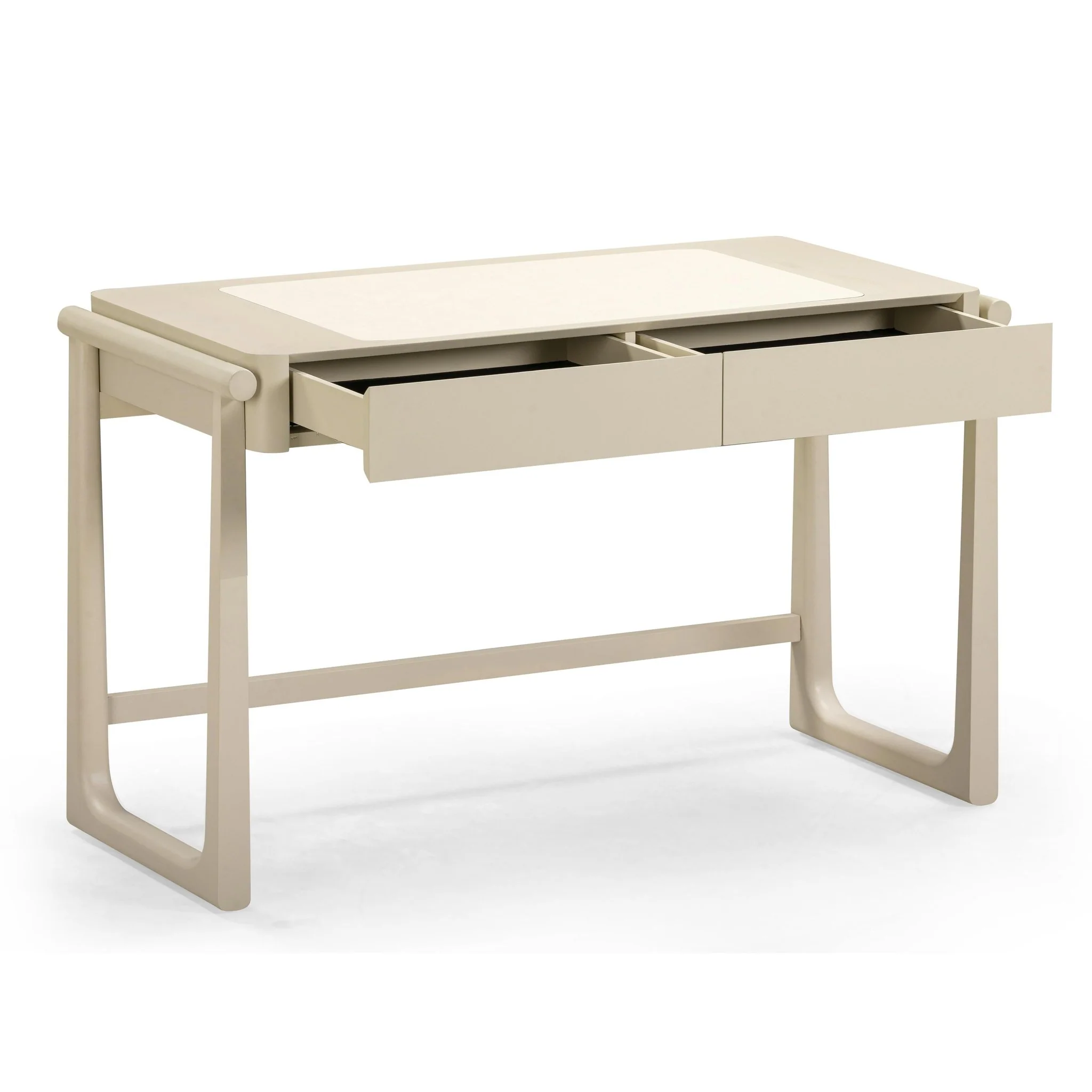 Alfalfa Taupe 2 Drawer Desk - Image 3