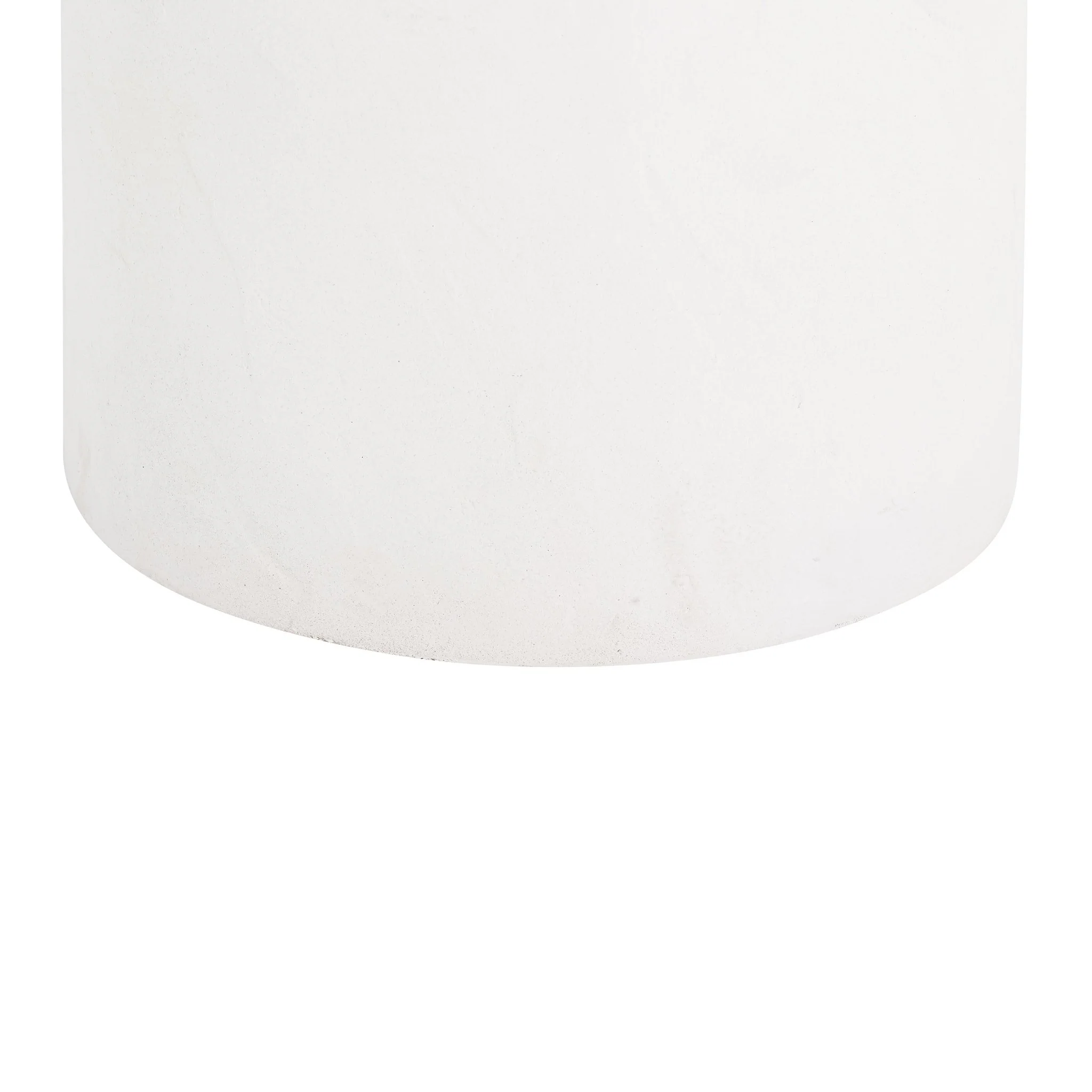 Aloe White Concrete Side Table - Image 6