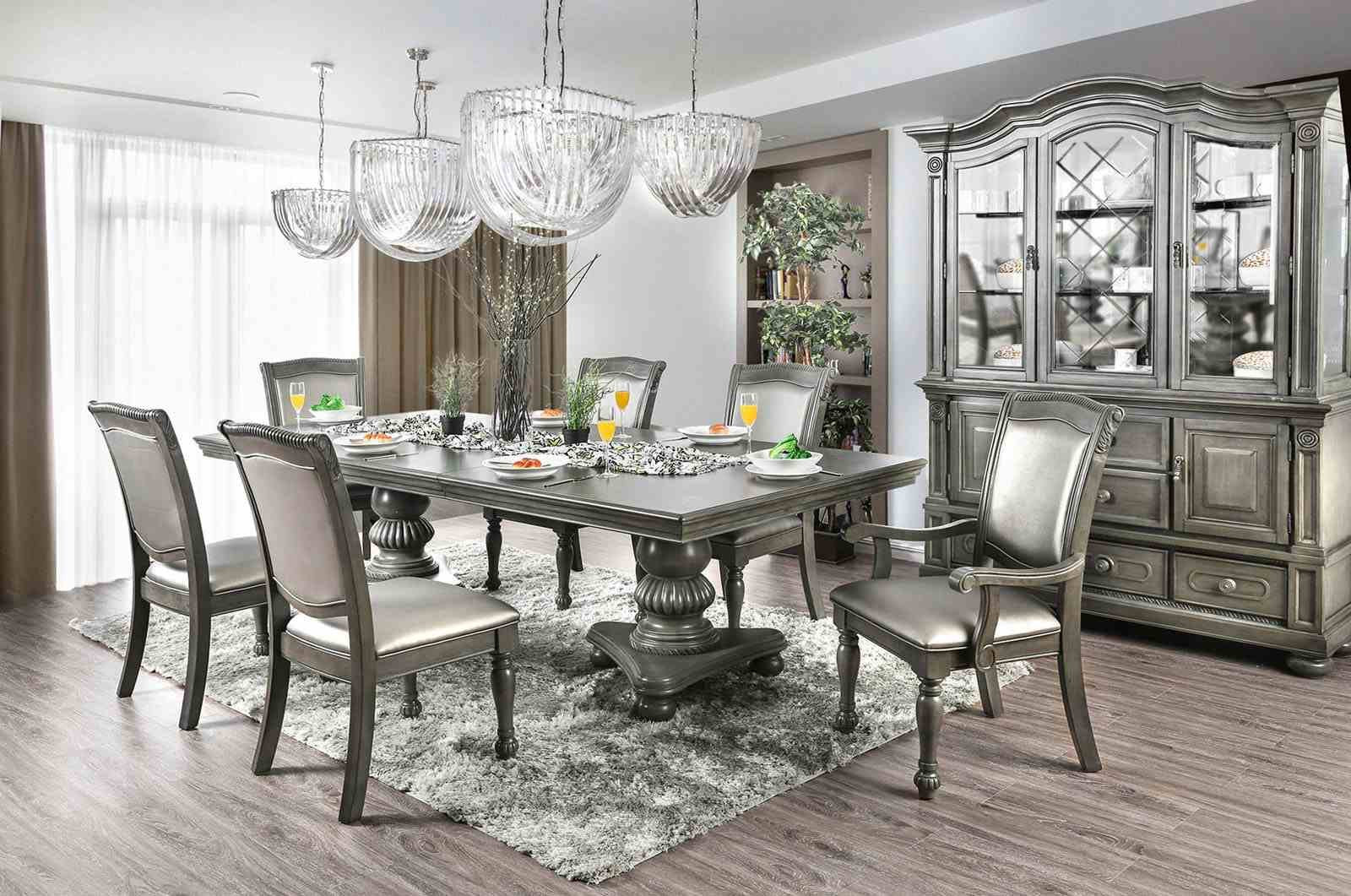 Alpena 7 Pc. Dining Table Set (2AC+4SC)