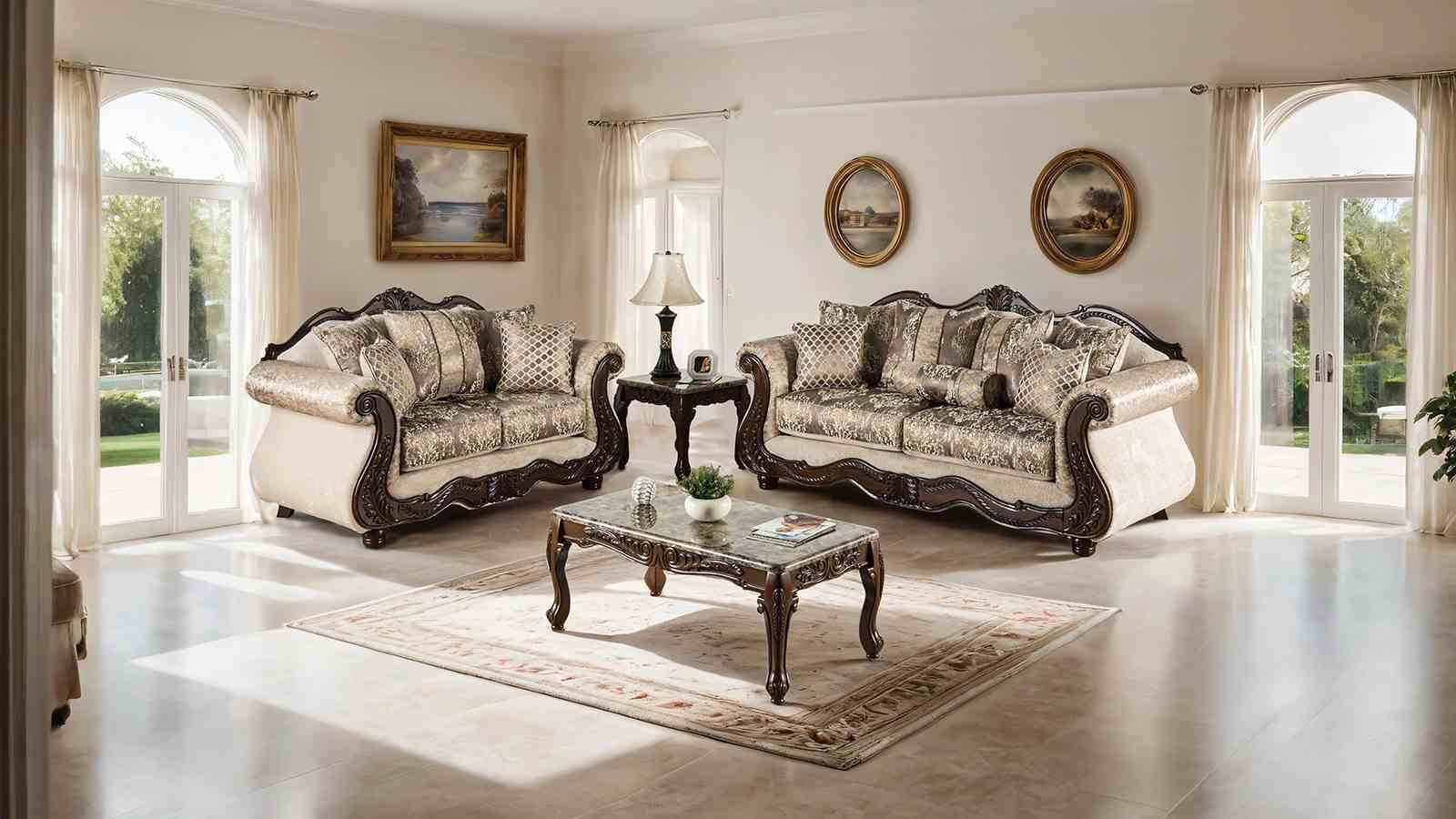 Andalusia Sofa + Loveseat