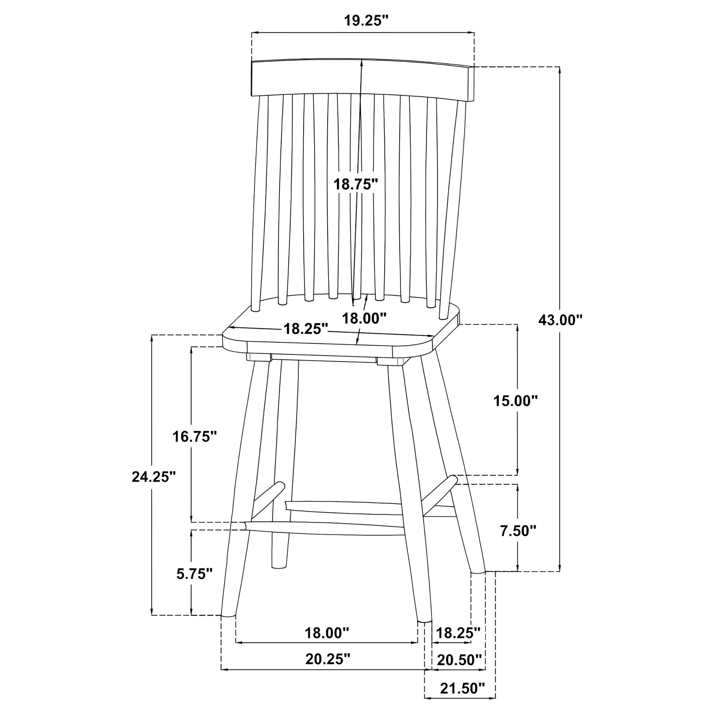 Andrews Counter Height Dining Set - Image 23