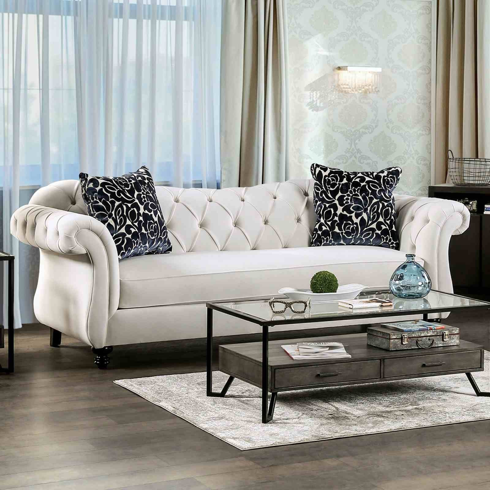 Antoinette Sofa, White