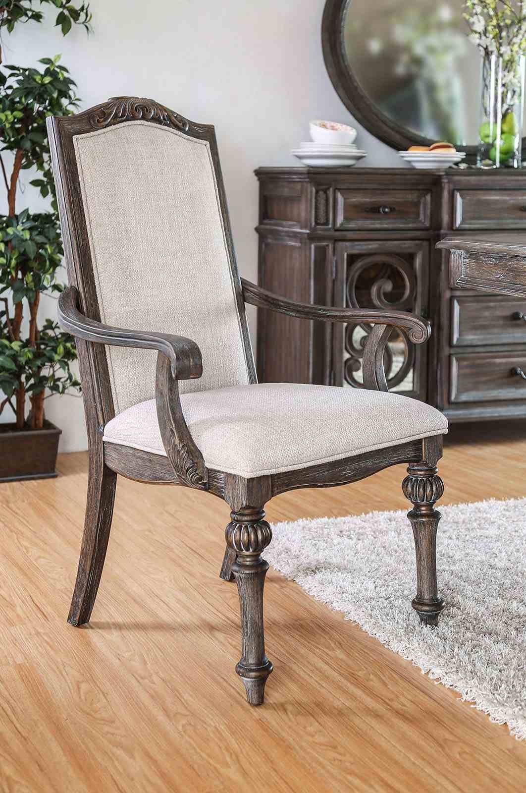 Arcadia Arm Chair (2/CTN), Rustic Natural