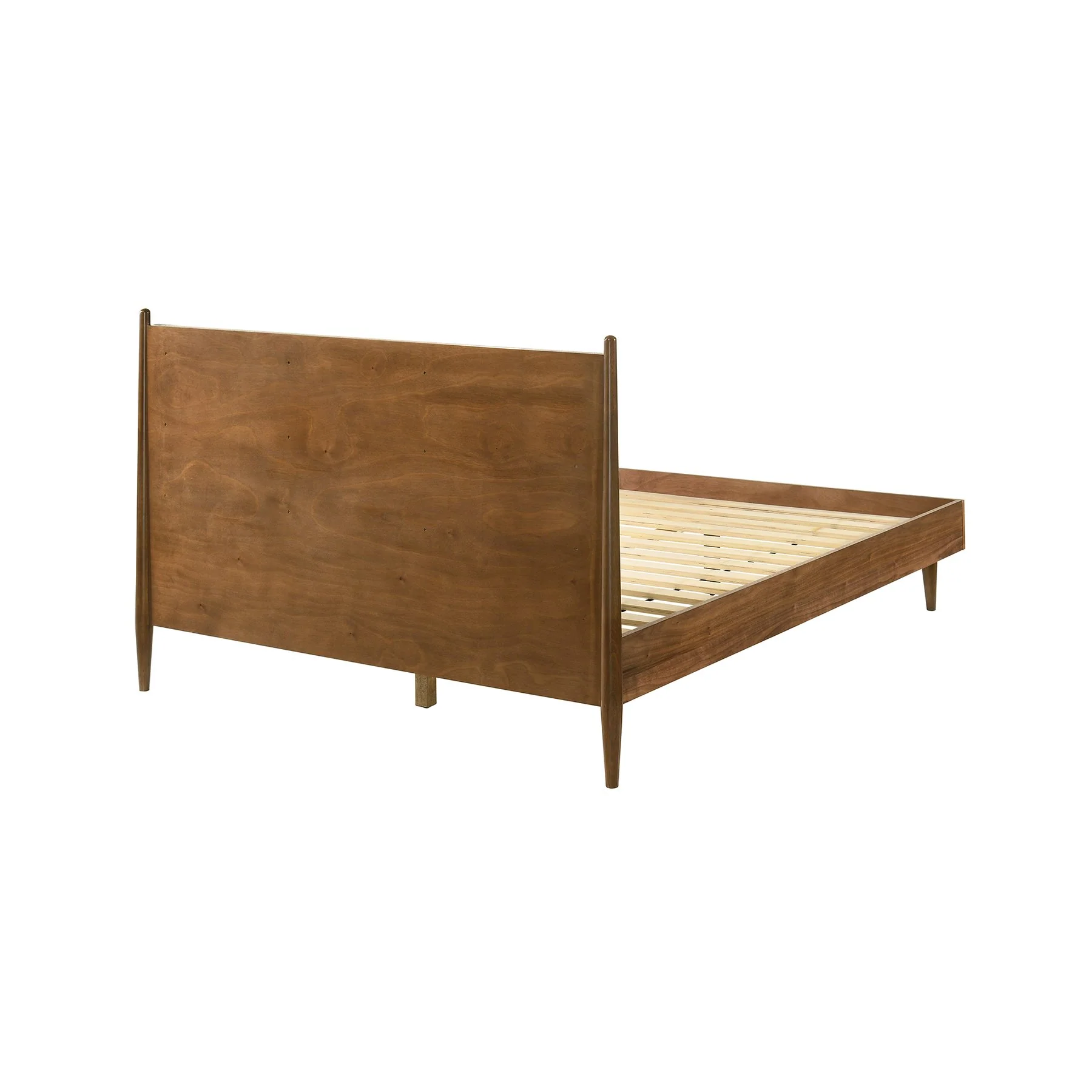 Artemio Queen 4 Piece Wood Bedroom Set in Walnut Finish - Image 3