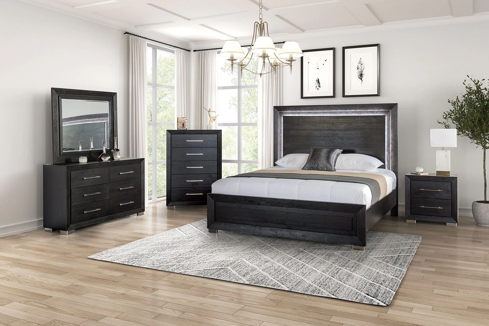 Ashbourne 4 Pc. Queen Bedroom Set - Image 2