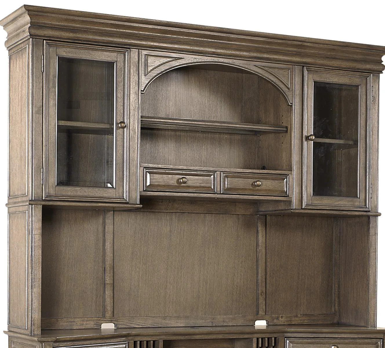 Aspenhome Arcadia 72" Credenza Hutch in Truffle