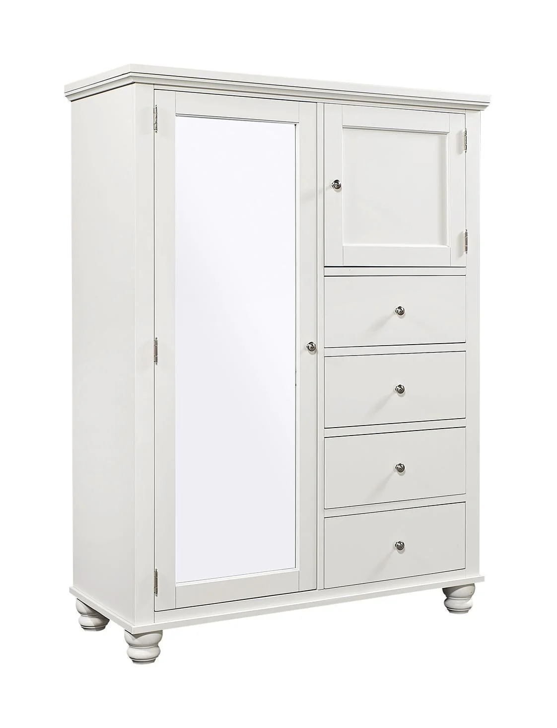 Aspenhome Cambridge Chiffarobe in White