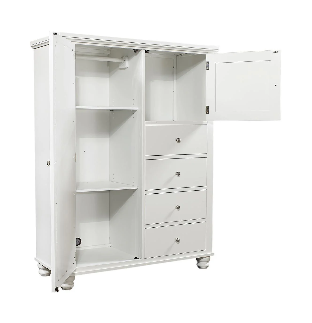 Aspenhome Cambridge Chiffarobe in White - Image 2