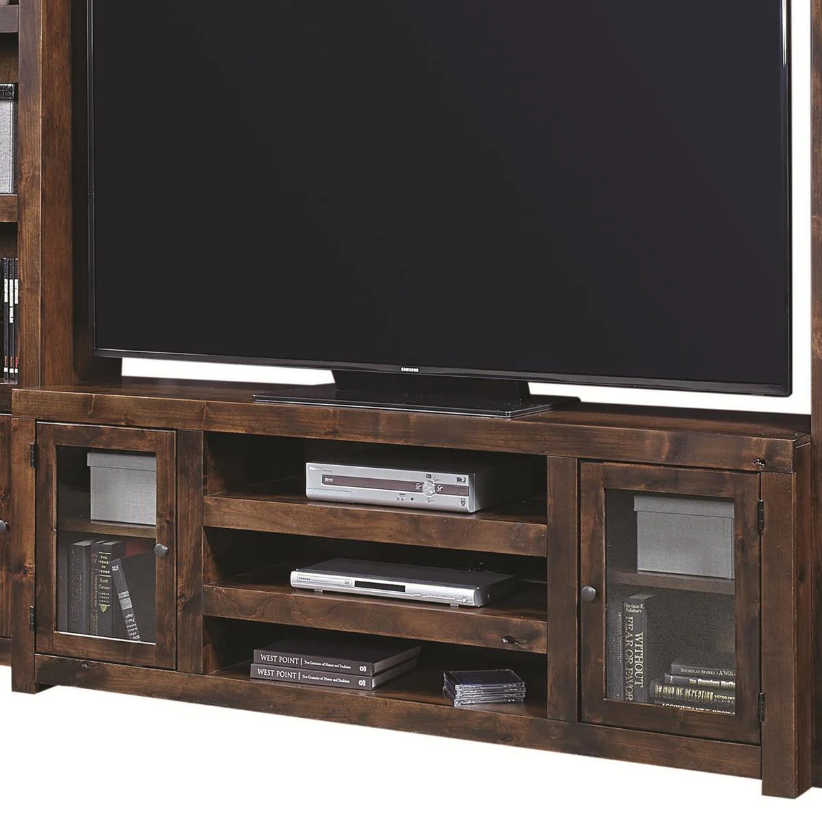 Aspenhome Contemporary Alder 72" Console in Tobacco
