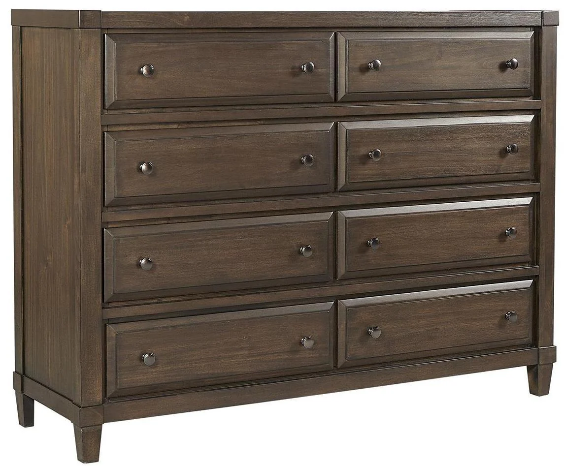 Aspenhome Easton 8 Drawer Chesser in Burnt Umber