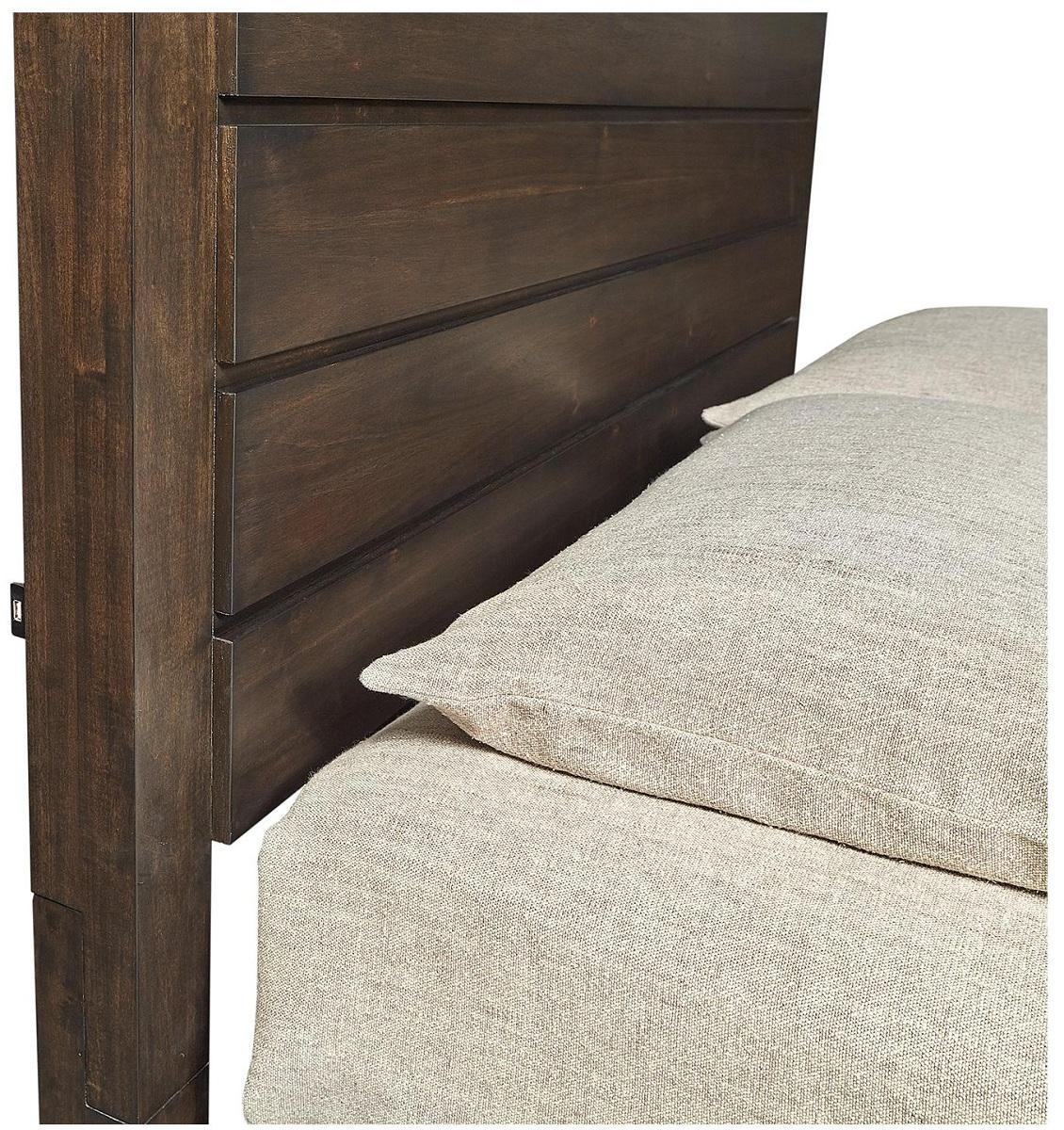 Aspenhome Easton Queen Storage Bed in Burnt Umber - Image 4