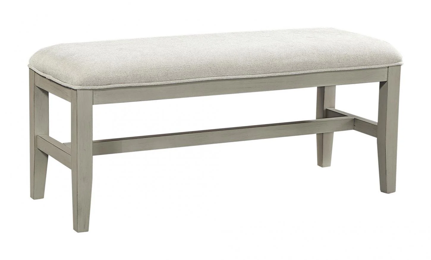 Aspenhome Furniture Charlotte Bench in Shale