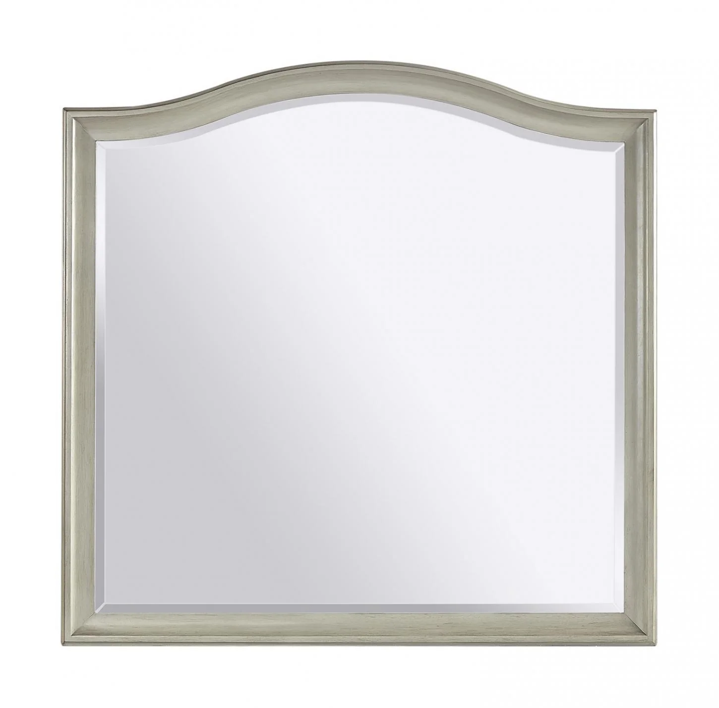 Aspenhome Furniture Charlotte Landscape Mirror in Shale