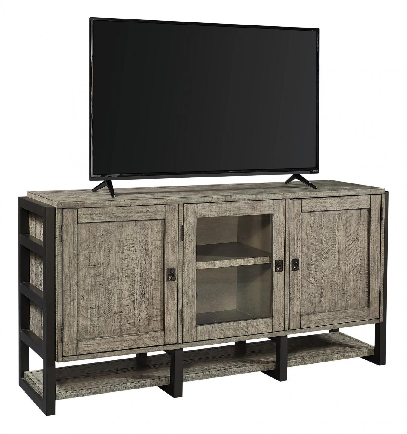 Aspenhome Furniture Grayson 65" Console in Cinder Grey
