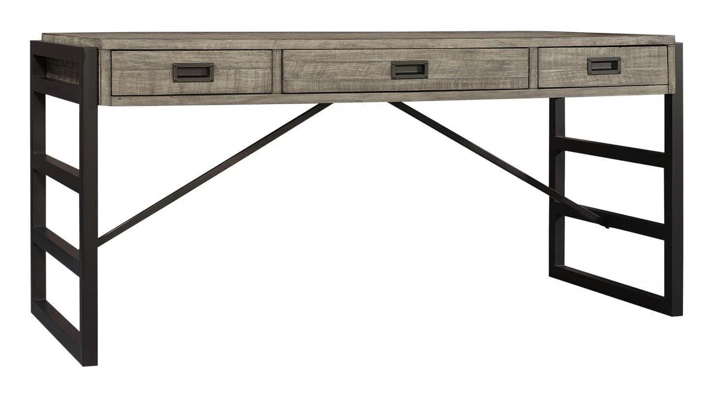 Aspenhome Furniture Grayson Writing Desk in Cinder Grey