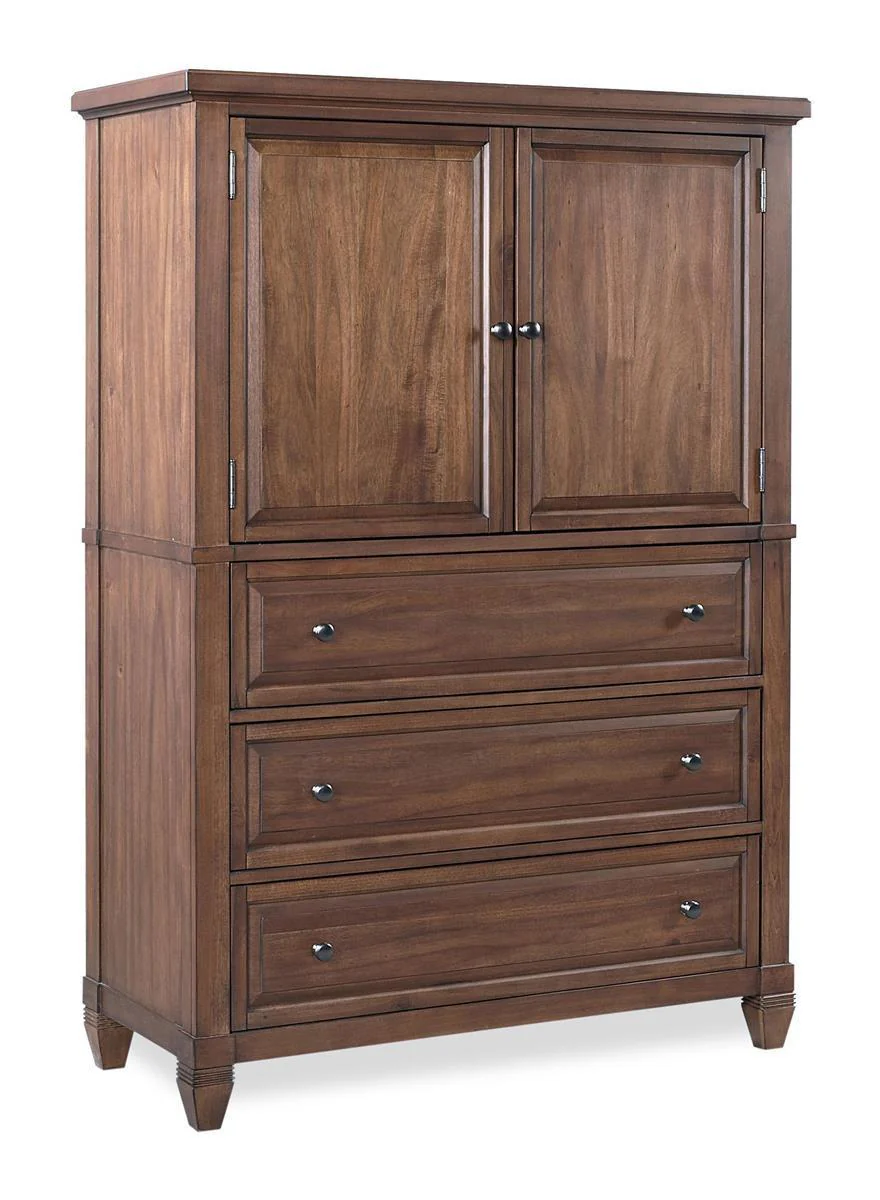 Aspenhome Furniture Thornton Door Chest in Sienna