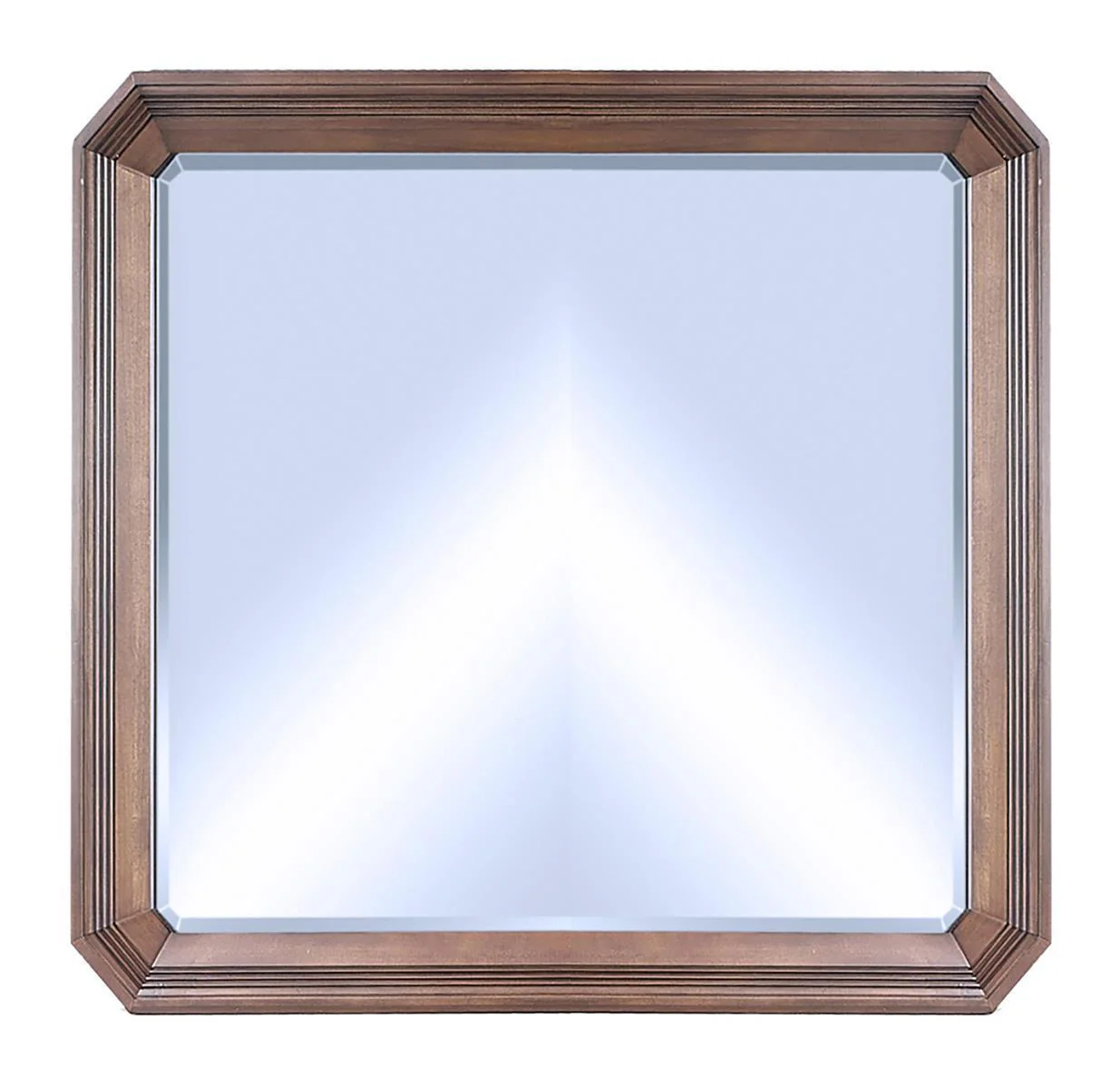 Aspenhome Furniture Thornton Mirror with Jewelry Storage in Sienna