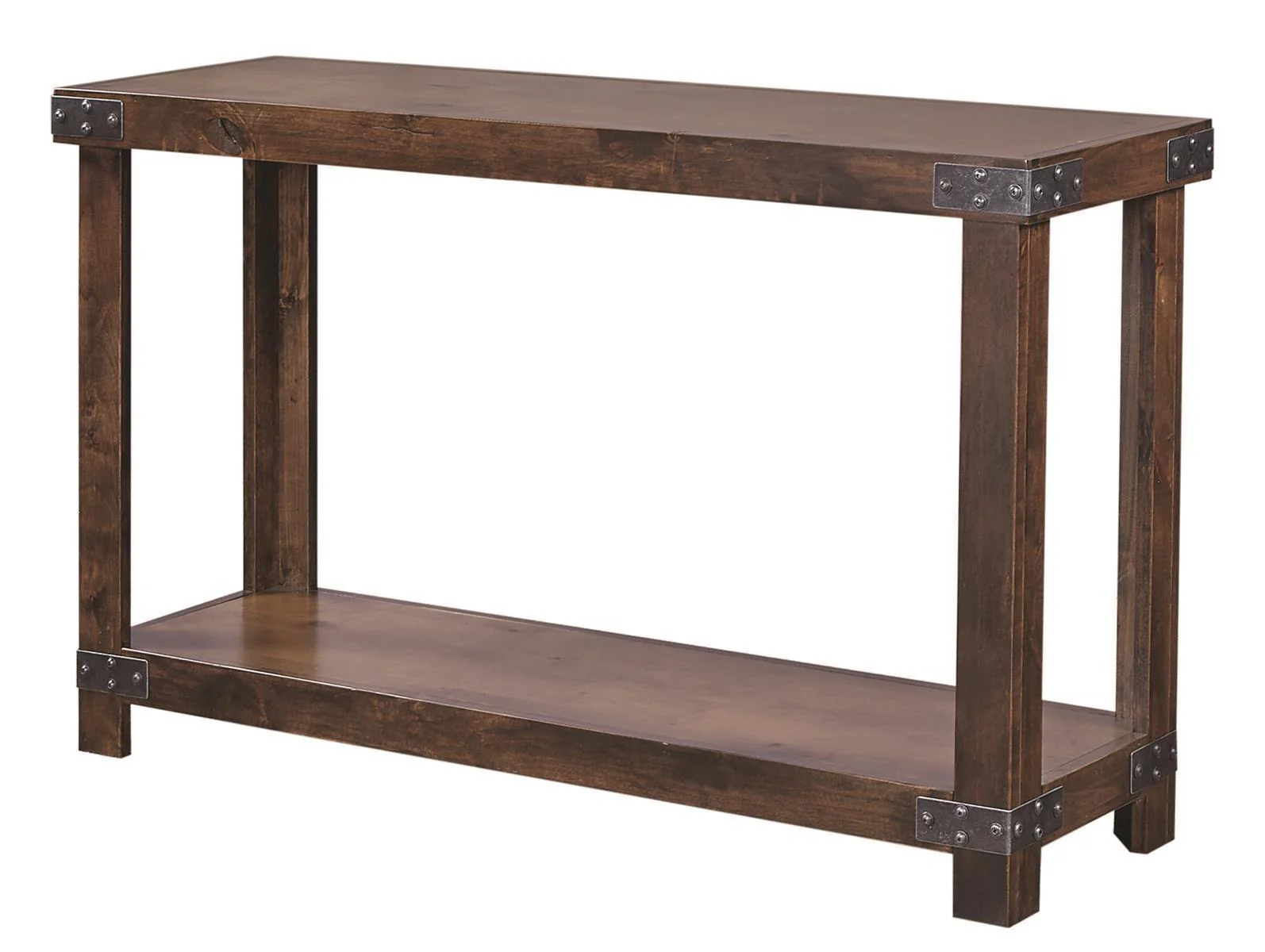Aspenhome Industrial Sofa Table in Tobacco
