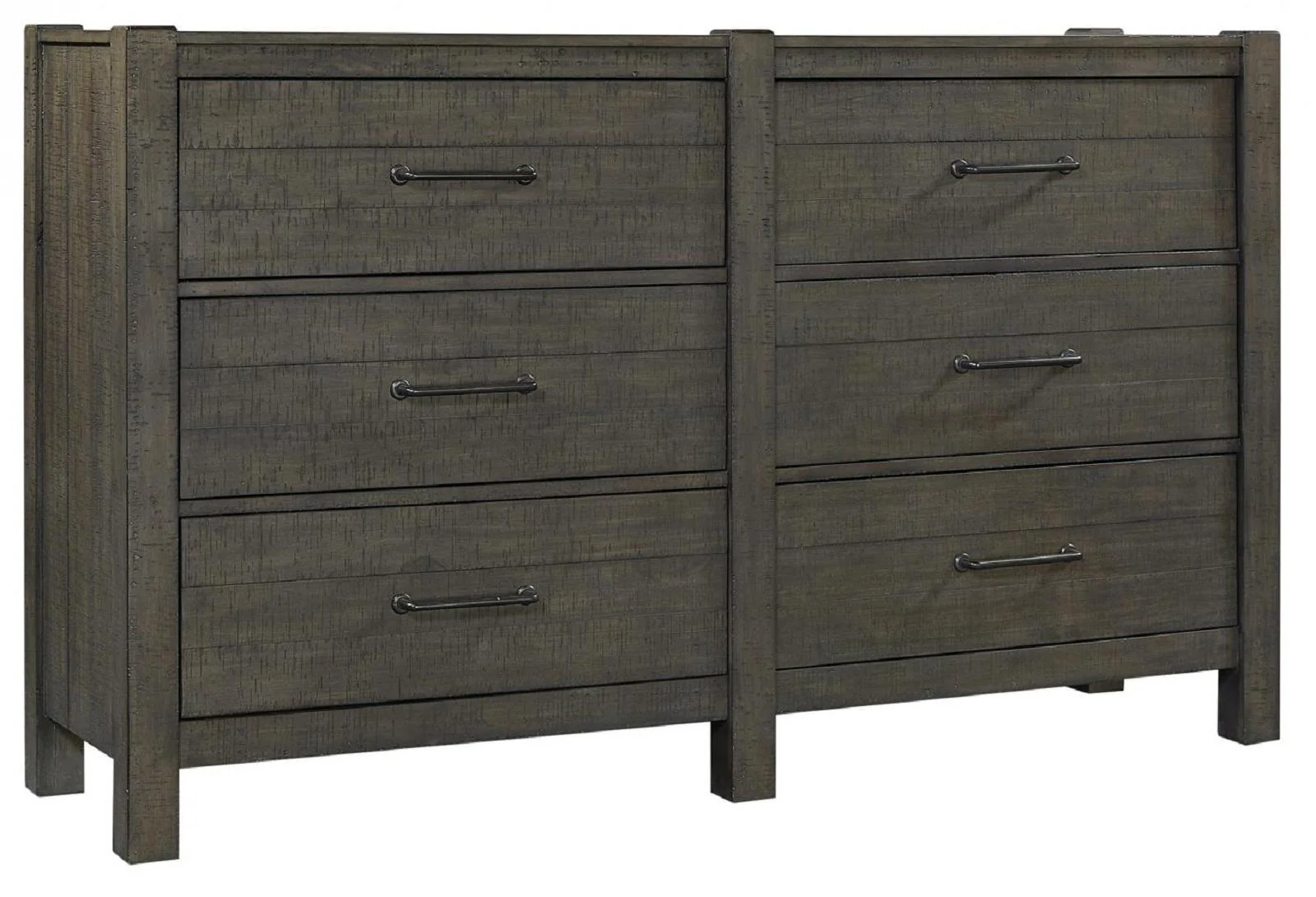 Aspenhome Mill Creek 6 Drawer Dresser in Carob