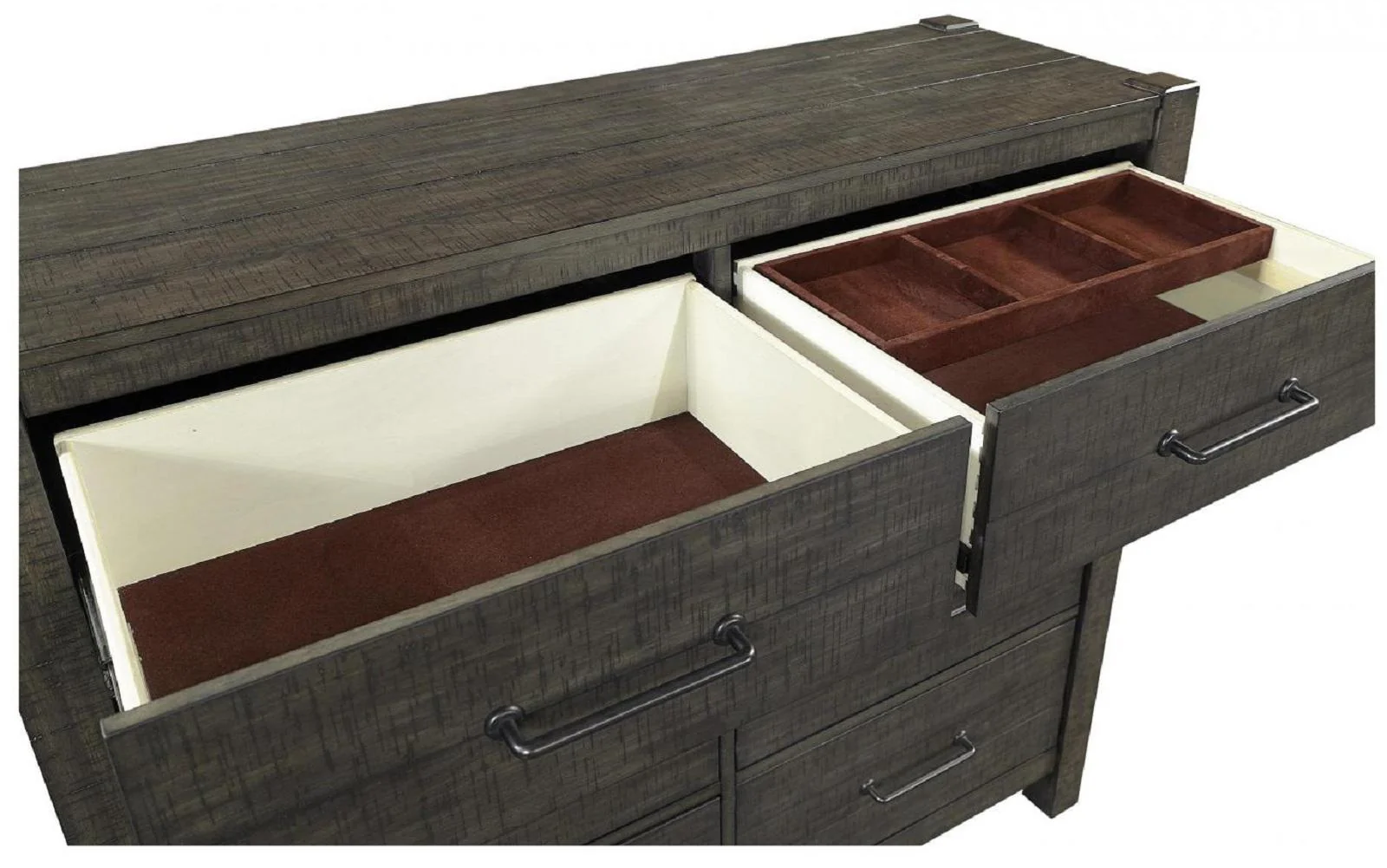 Aspenhome Mill Creek 8 Drawer Tall Chesser in Carob - Image 2
