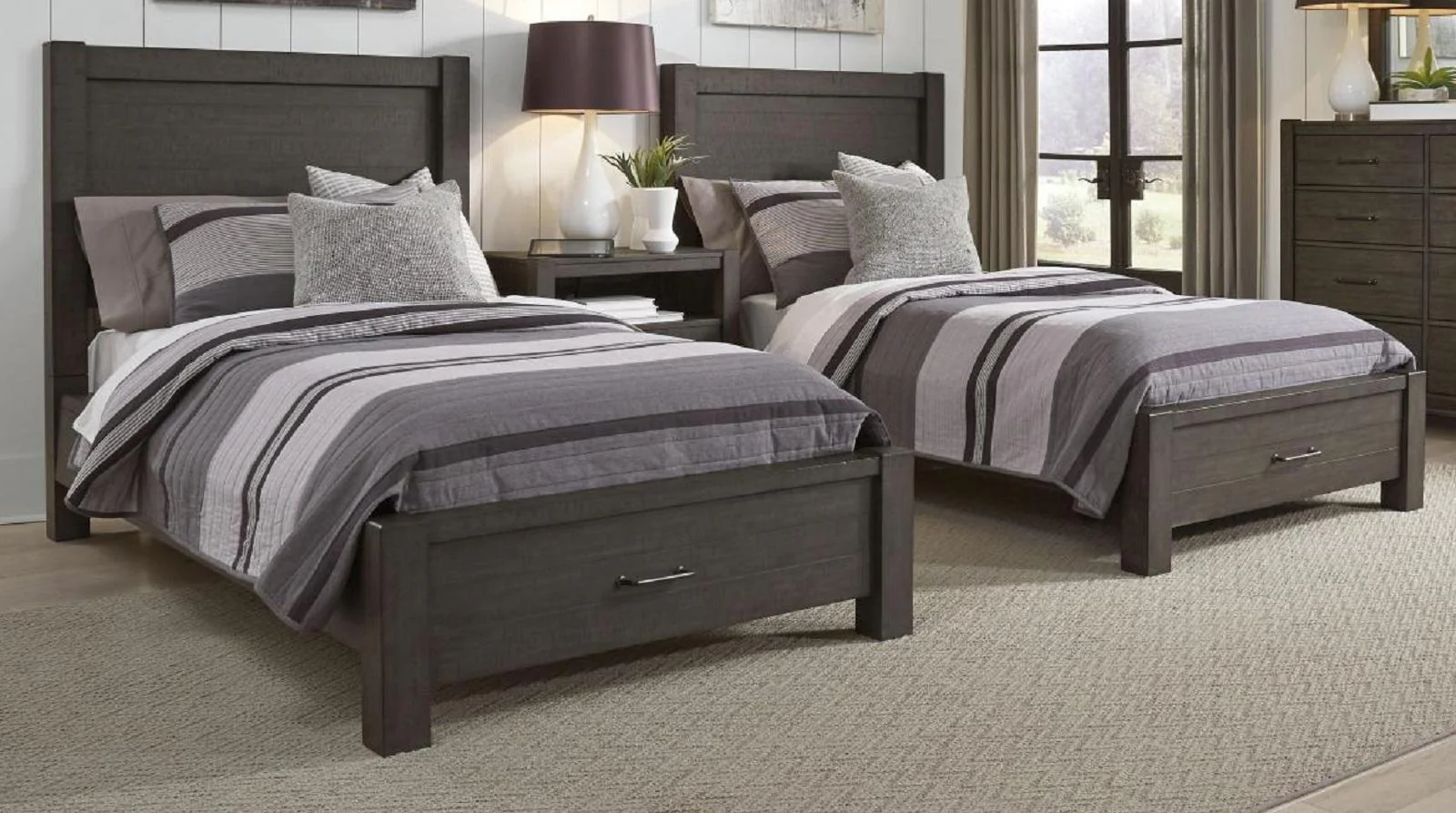 Aspenhome Mill Creek Twin Storage Bed in Carob - Image 2