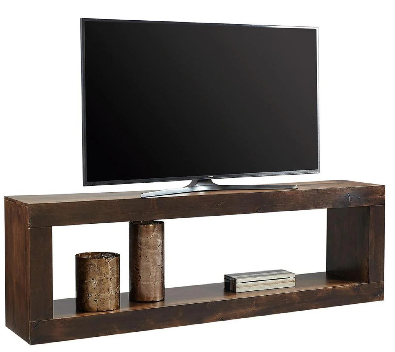 Aspenhome Nova Alder 84" Open Console in Tobacco
