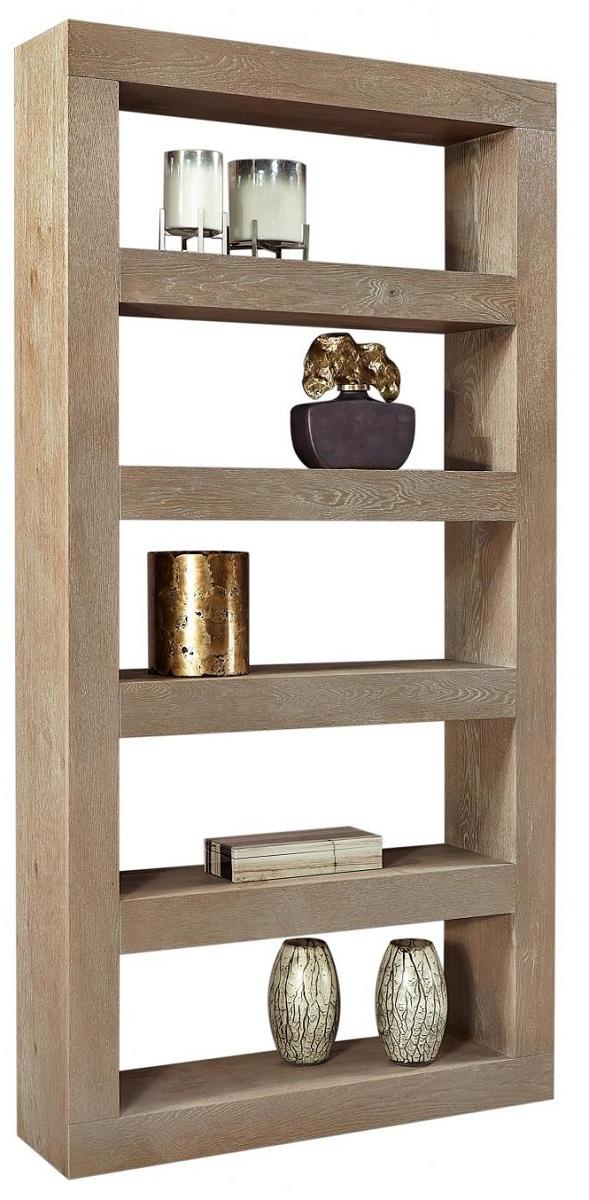 Aspenhome Nova Oak 94" Open Display Case in English Taupe WKU4894-ETP
