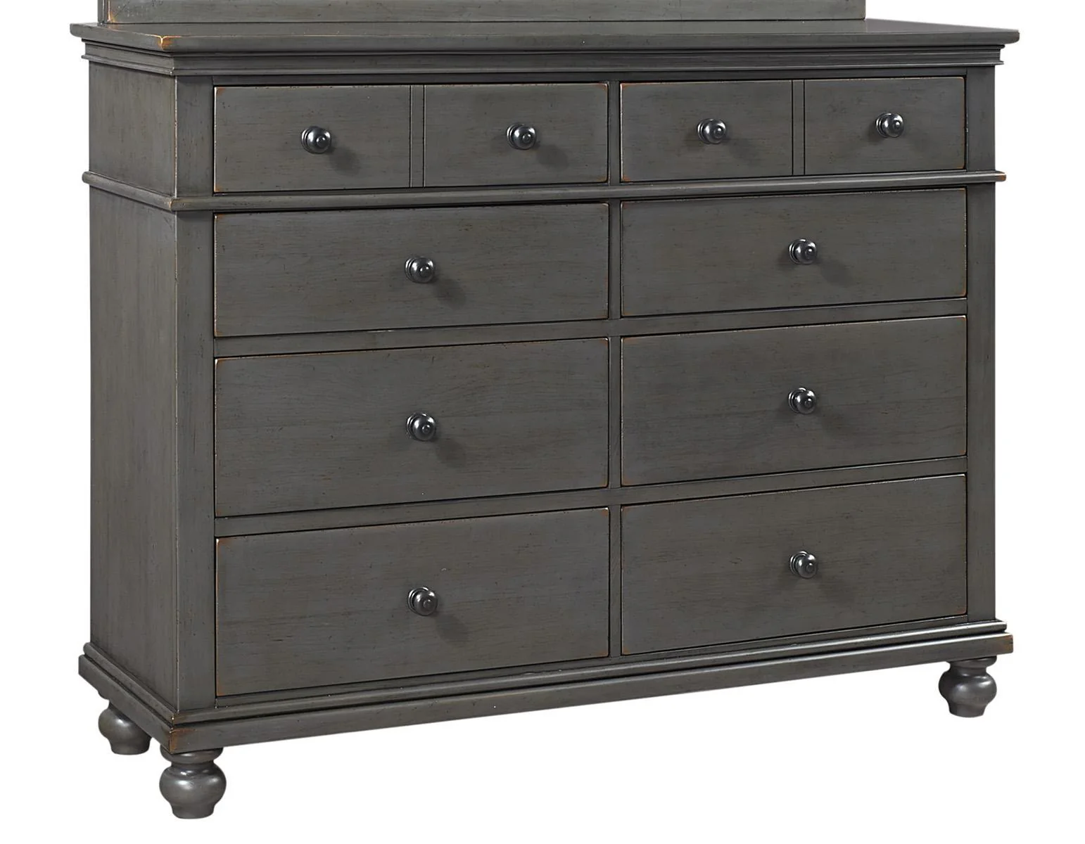 Aspenhome Oxford 8 Drawer Chesser in Peppercorn