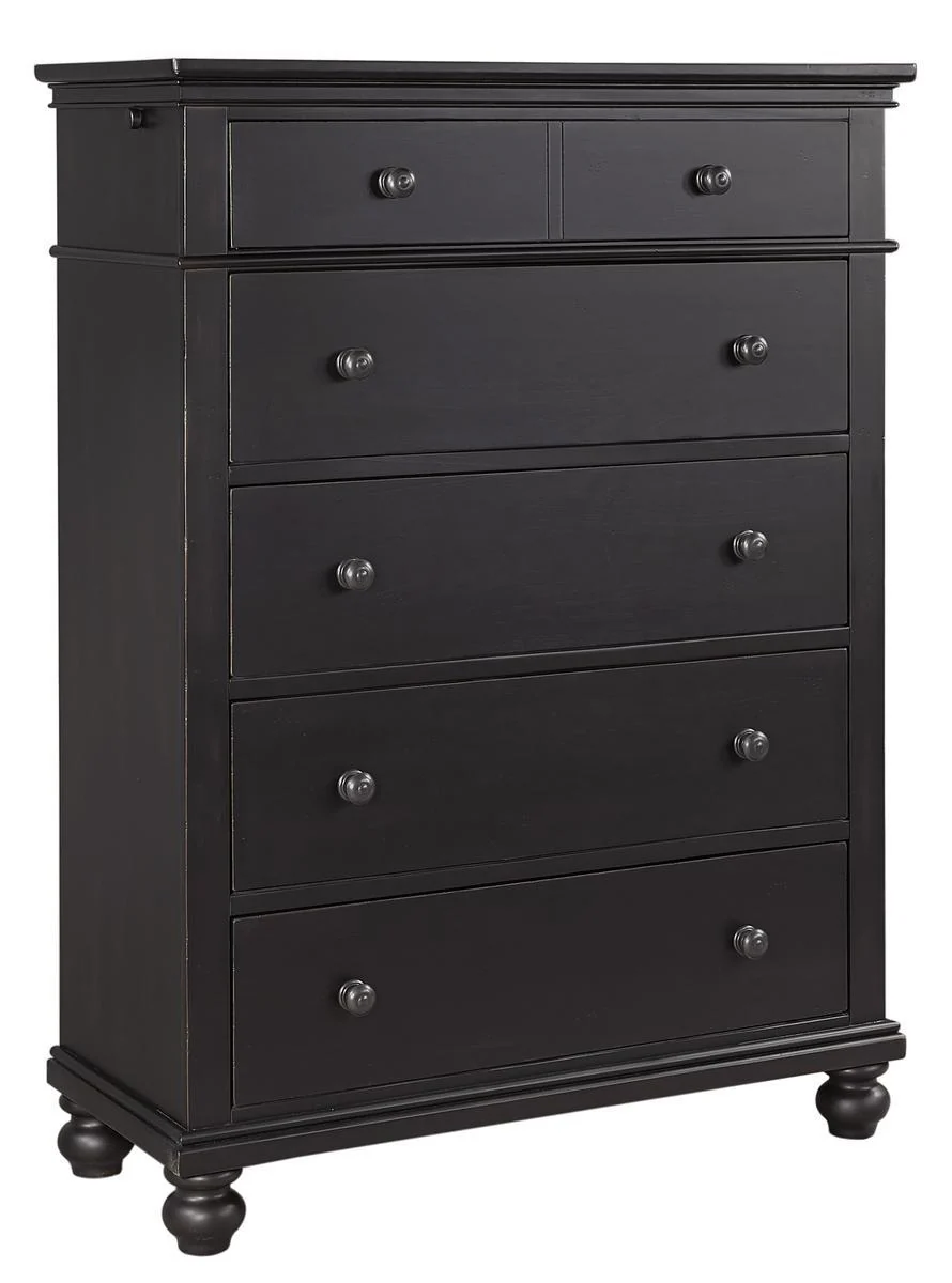 Aspenhome Oxford Chest in Black