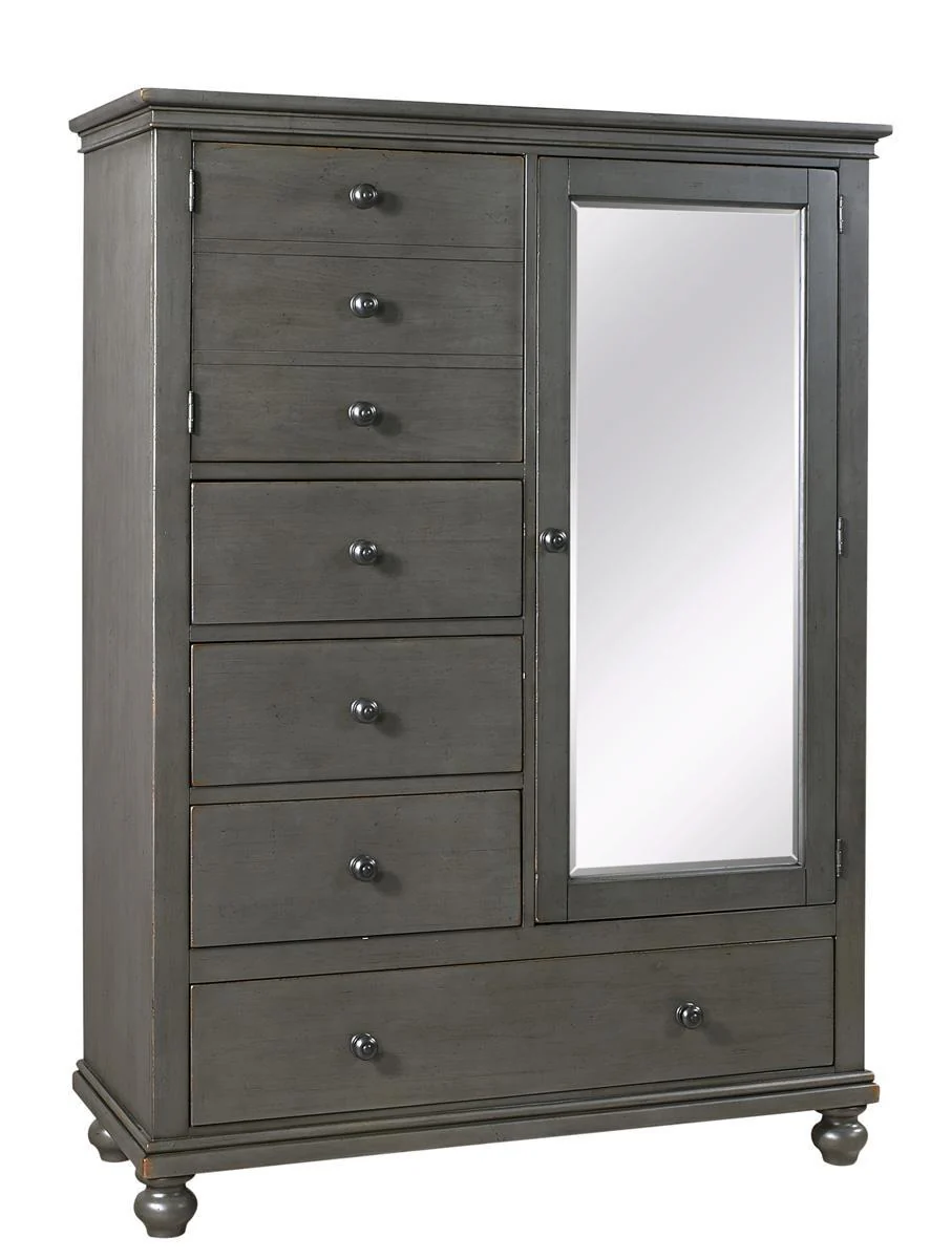 Aspenhome Oxford Chiffarobe in Peppercorn