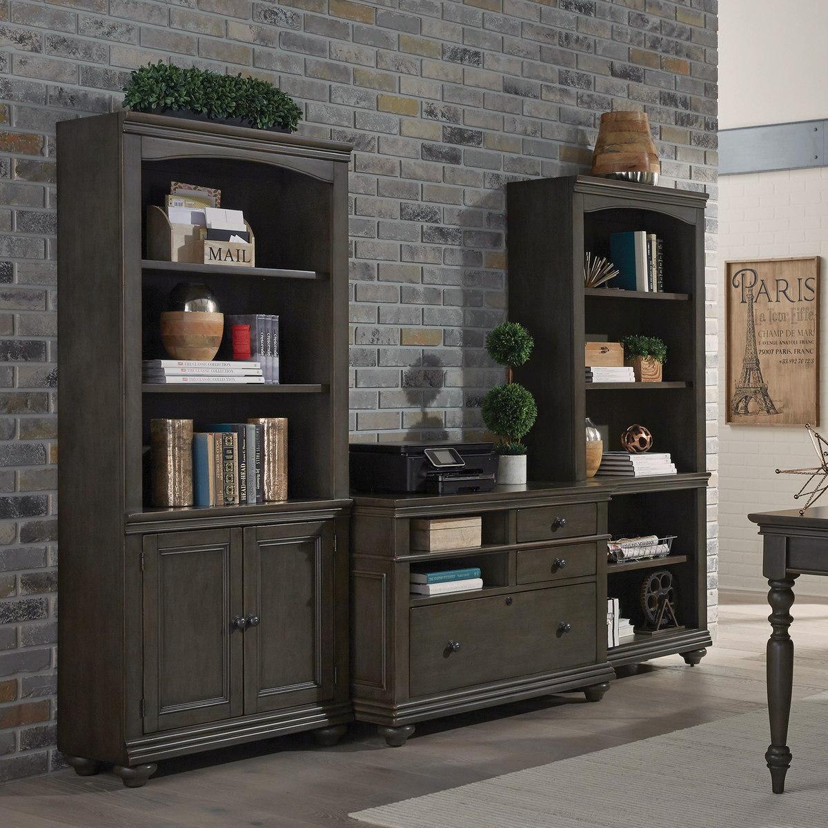 Aspenhome Oxford Combo File in Peppercorn - Image 3