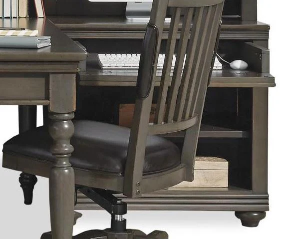 Aspenhome Oxford Mod Open Base in Peppercorn