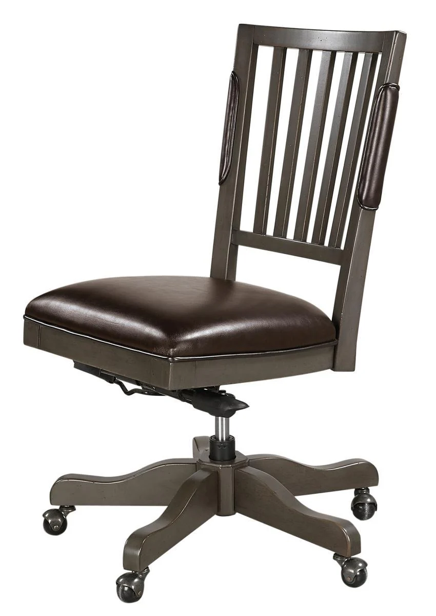 Aspenhome Oxford Office Chair in Peppercorn