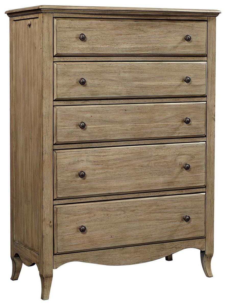 Aspenhome Provence 5 Drawer Chest in Patine