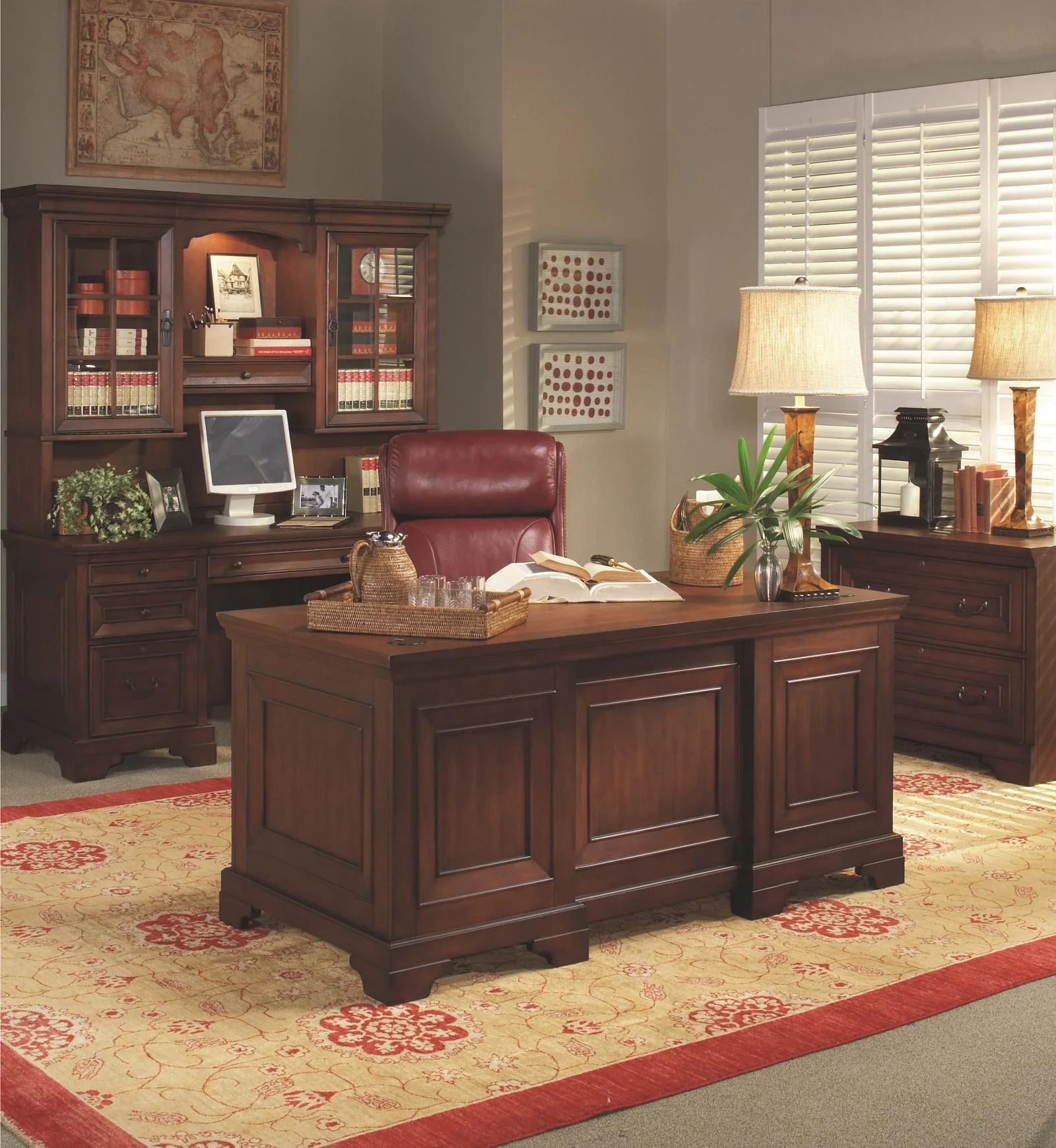 Aspenhome Richmond Executive Chair in Charleston Brown - Image 2