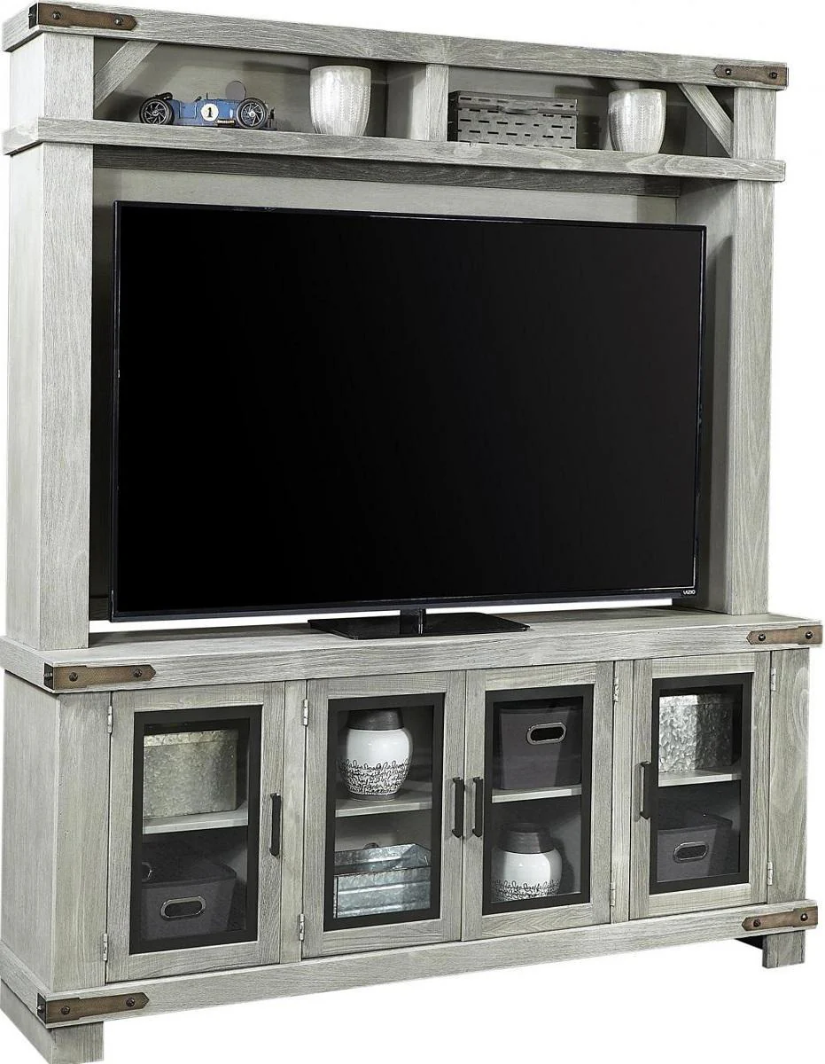 Aspenhome Sawyer 78"Console in Lighthouse Grey