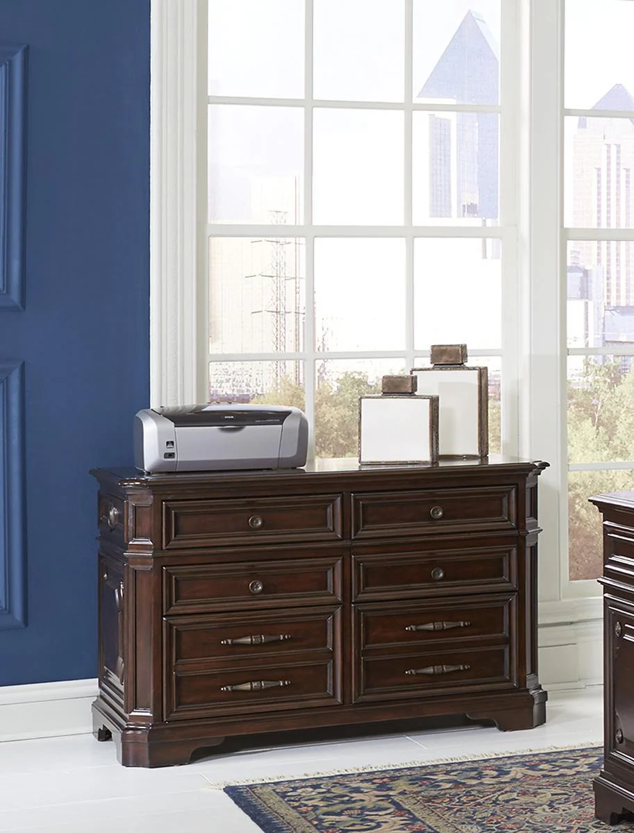 Aspenhome Sheffield Combo File in Warm Rubbed Brown - Image 2