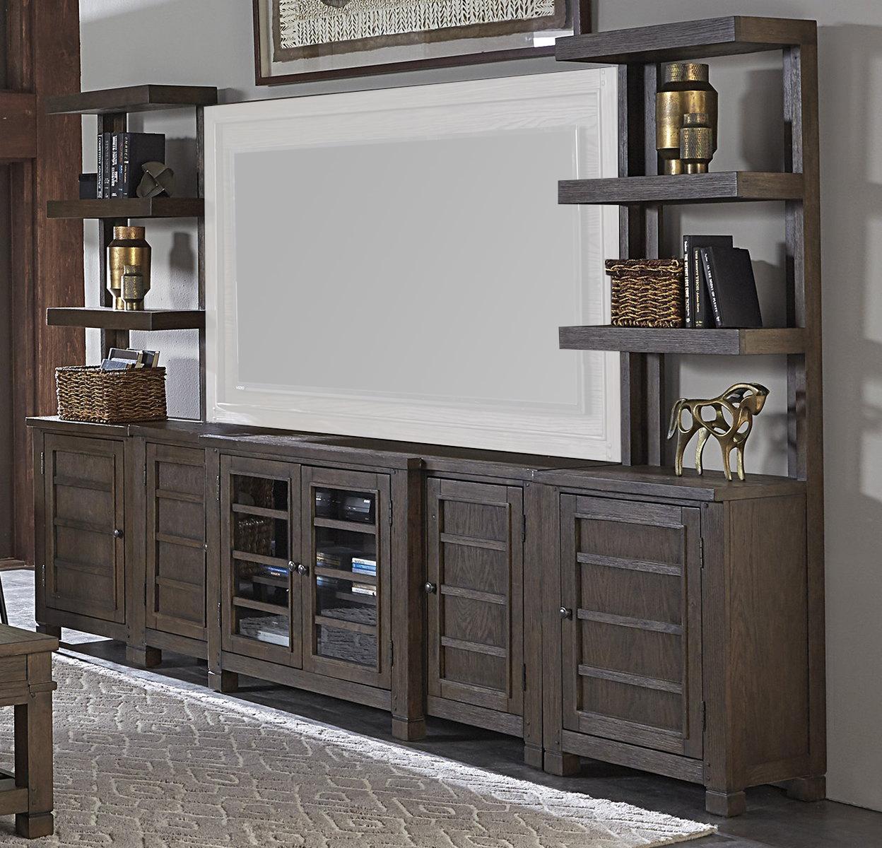 Aspenhome Tucker 75" Console Wall in Bark