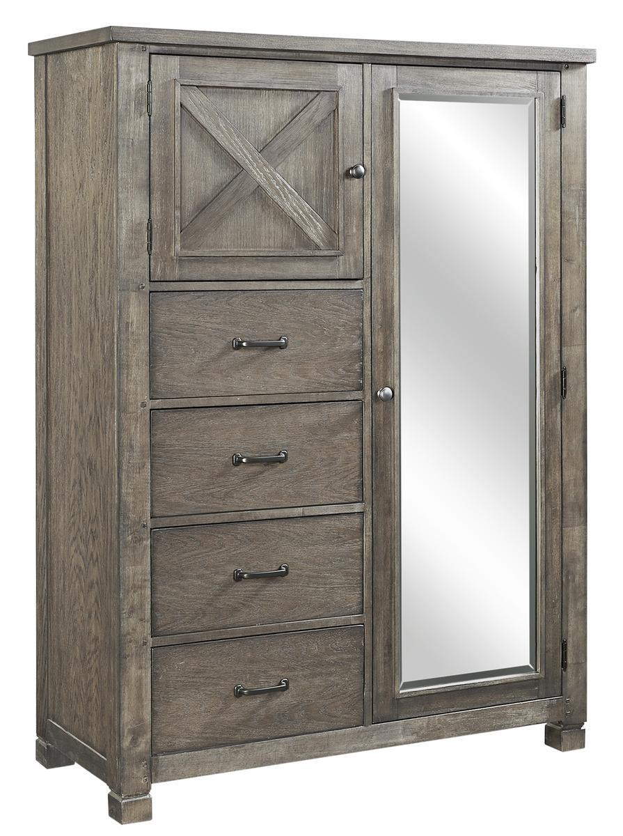 Aspenhome Tucker Chiffarobe in Stone