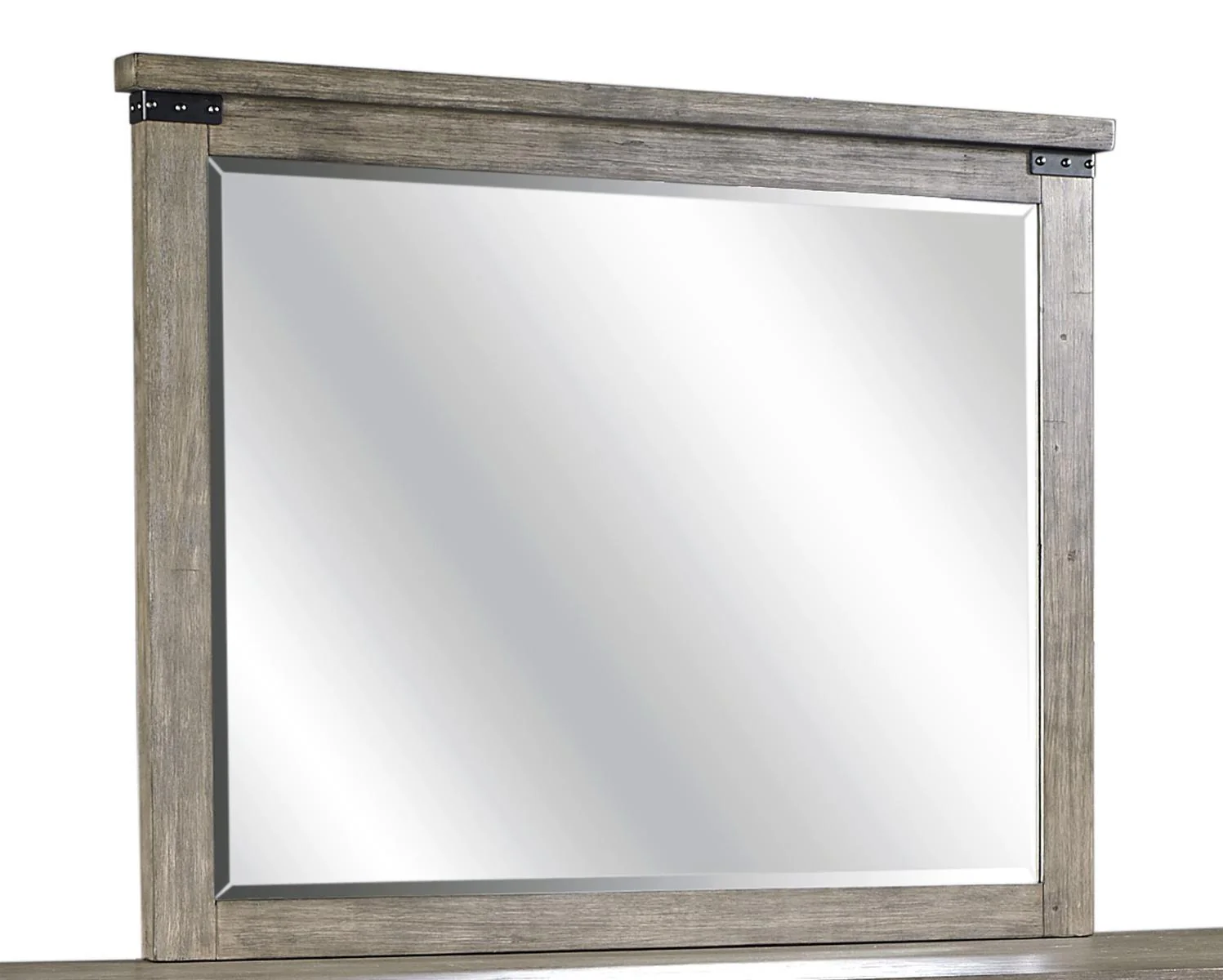 Aspenhome Tucker Landscape Mirror in Stone