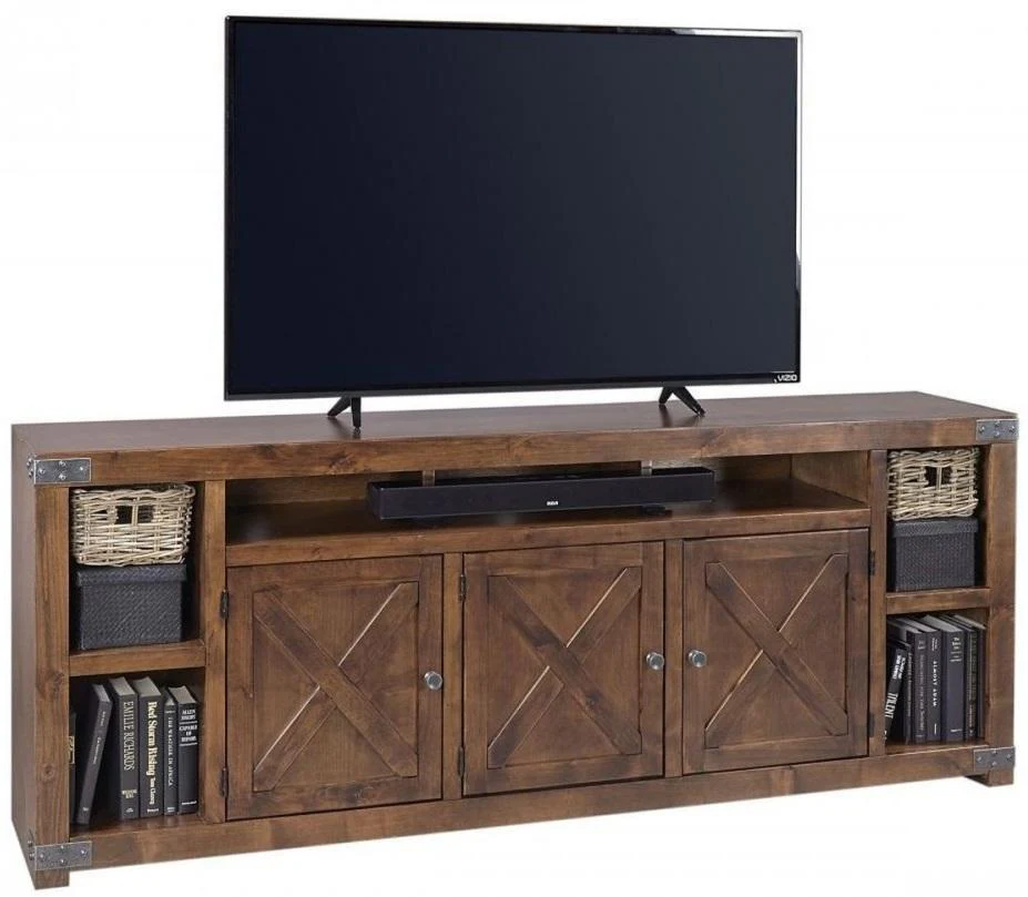 Aspenhome Urban Farmhouse 84" Console in Tobacco
