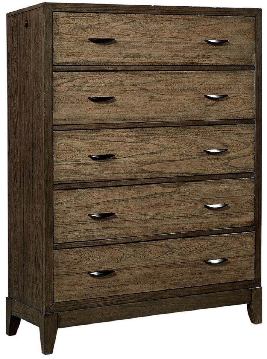 Aspenhome Westlake 5 Drawer Chest in Portobello