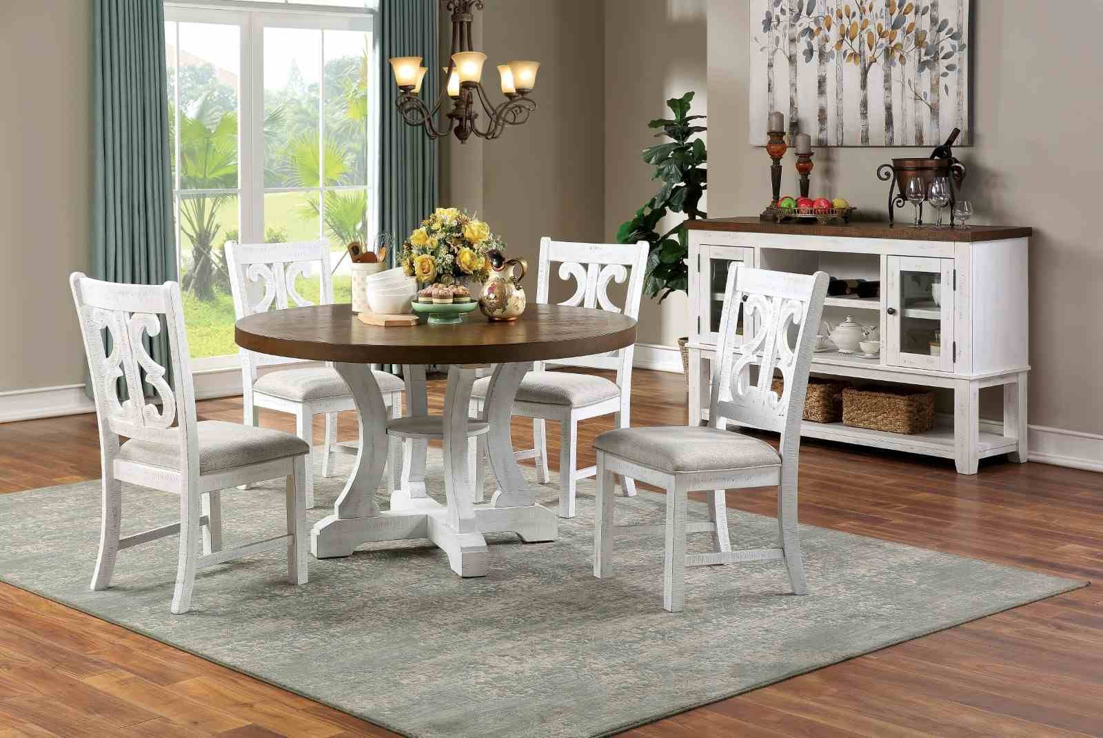 Auletta 5 Pc. Round Dining Table Set